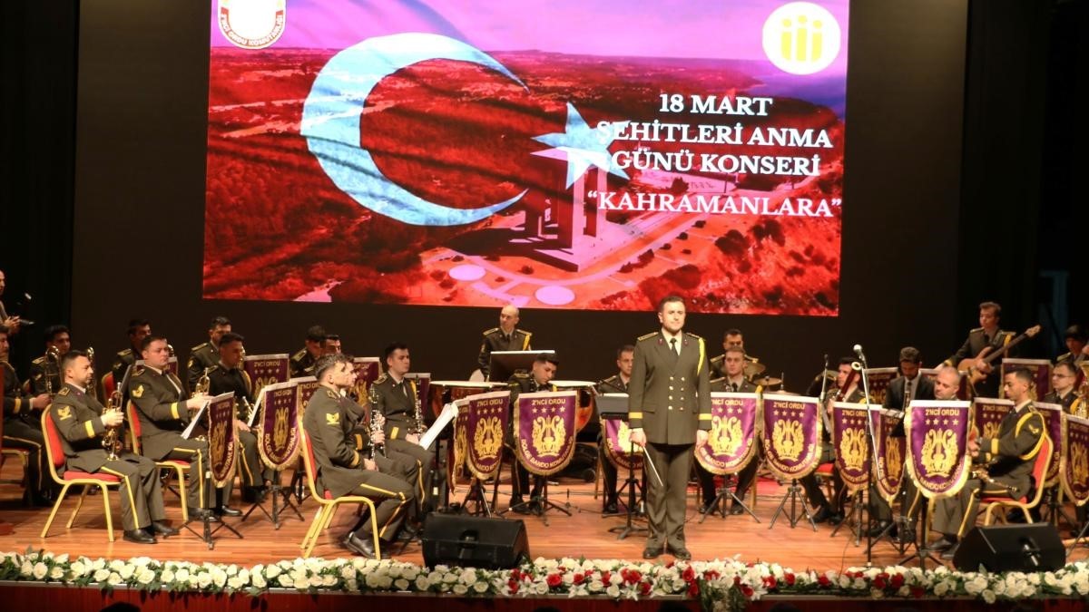 Malatya’da 18 Mart anısına konser düzenlendi
