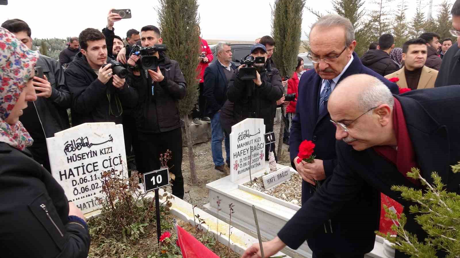 Malatya’da depremde hayatını kaybedenler anıldı
