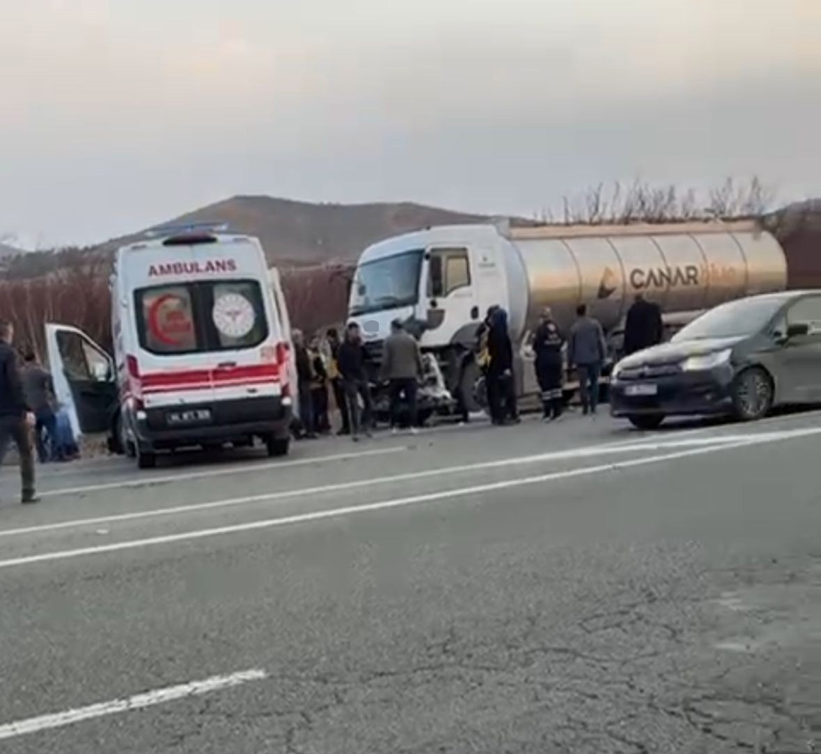 Malatya’da feci kazanın görüntüleri ortaya çıktı

