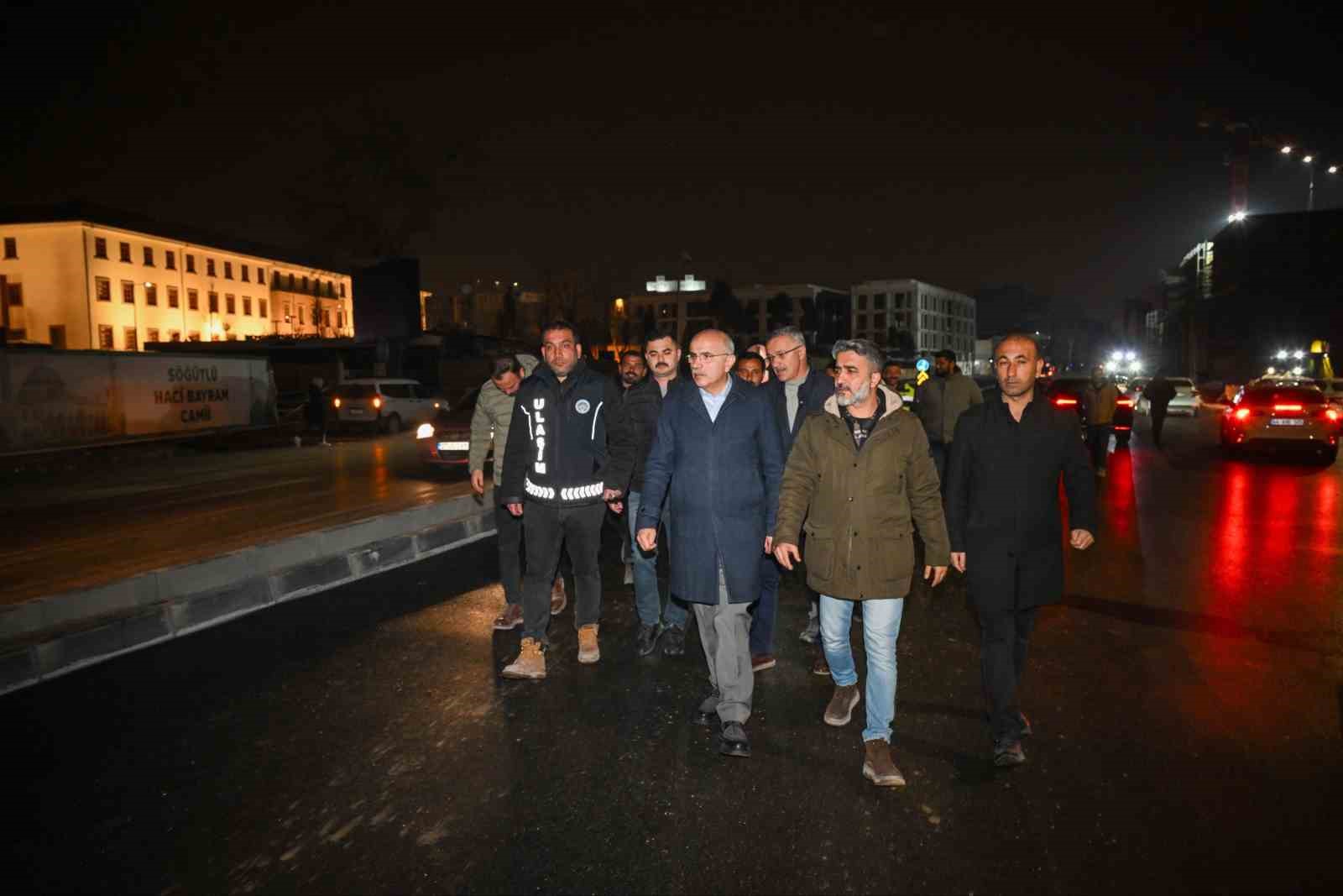 Malatya’da, İnönü Caddesi yeniden trafiğe açıldı
