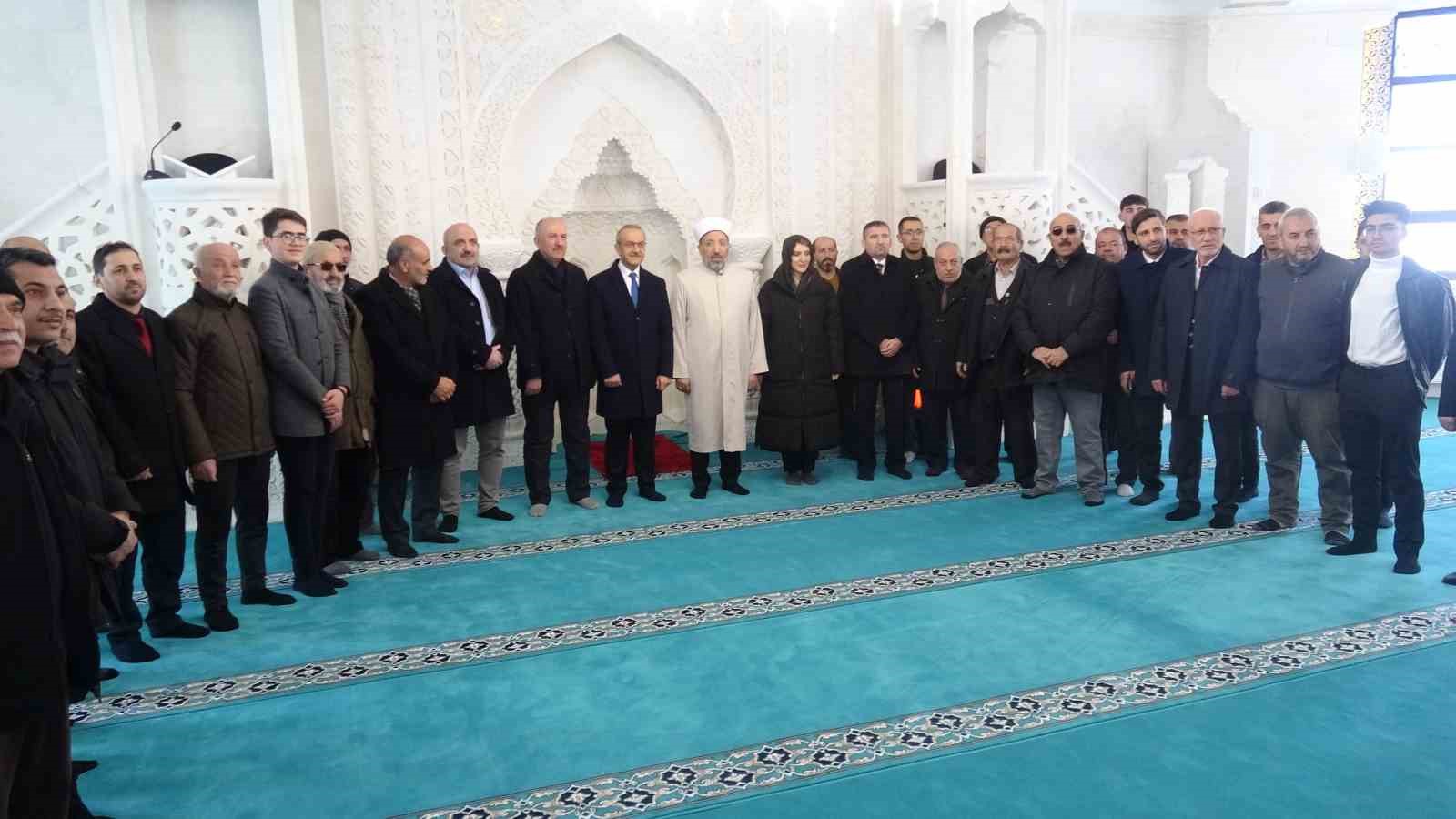 Malatya’da Kubbetü’s-Sahra Cami ibadete açıldı
