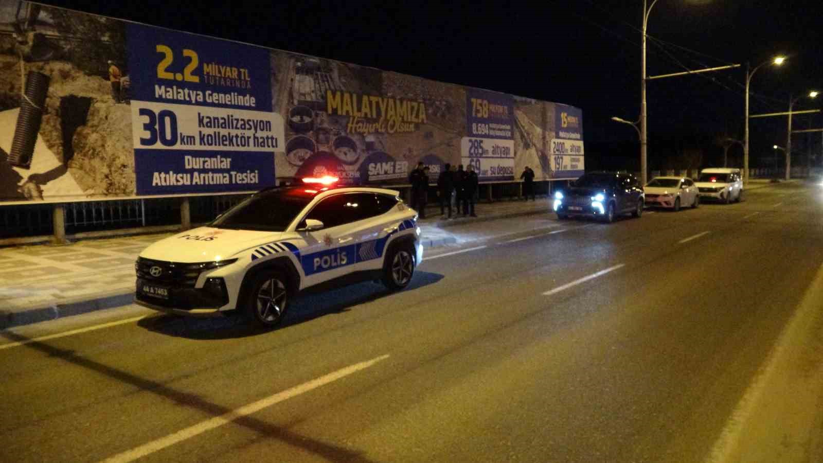 Malatya’da silahlı kavga : 1 yaralı
