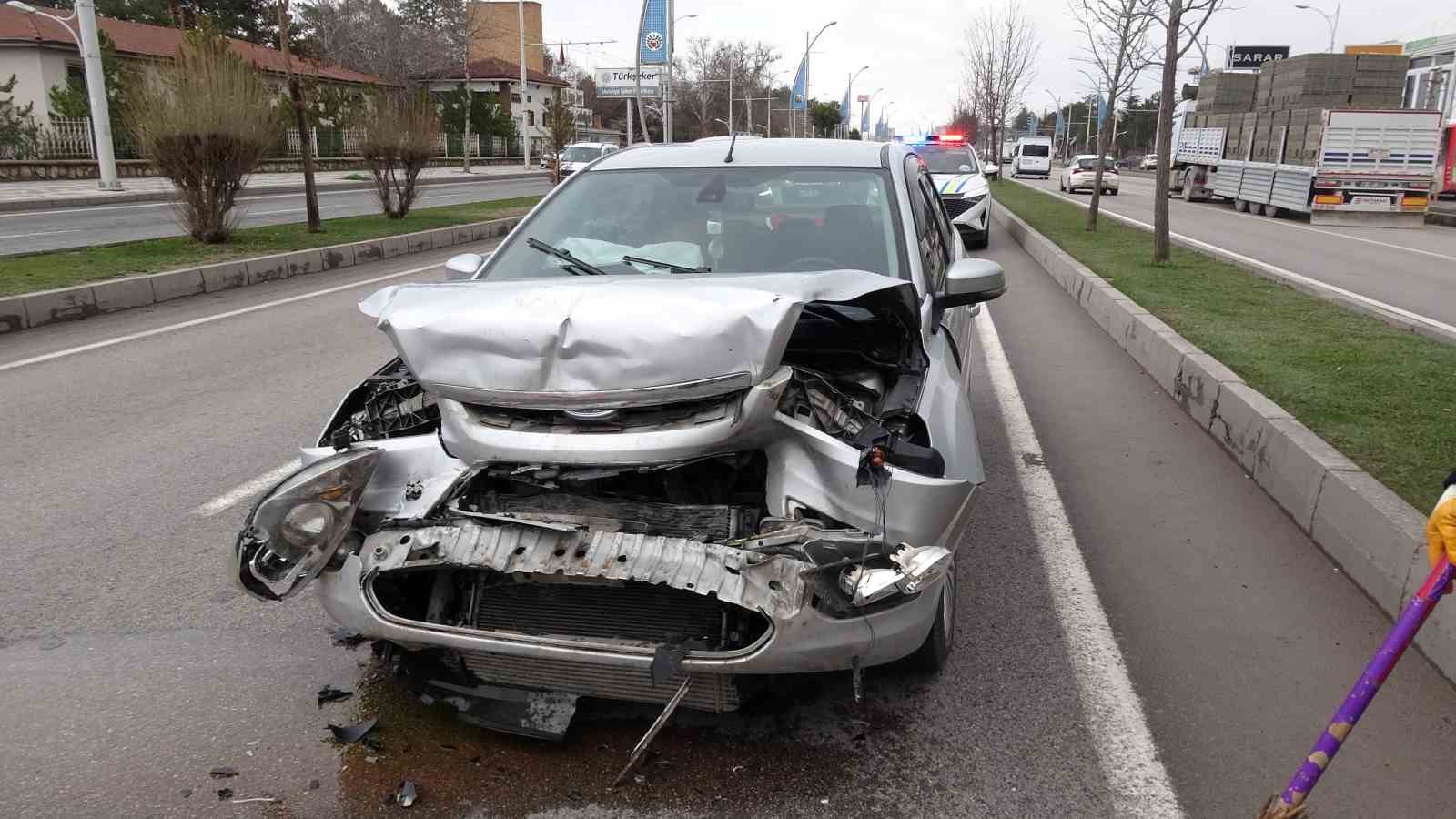 Malatya’da trafik kazası: 1 yaralı
