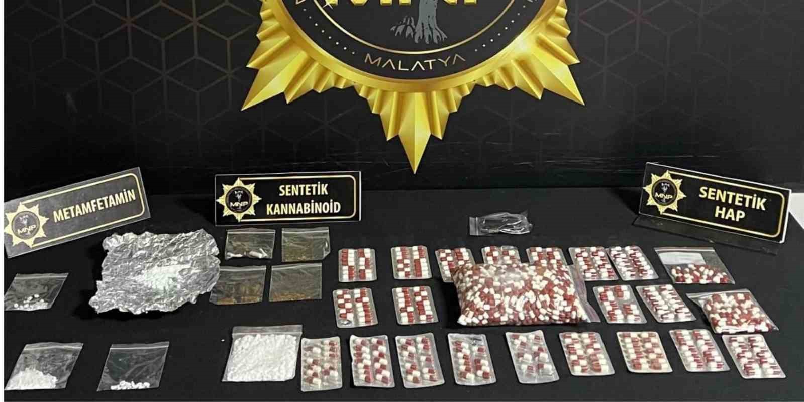 Malatya’da uyuşturucu operasyonu: 8 tutuklama
