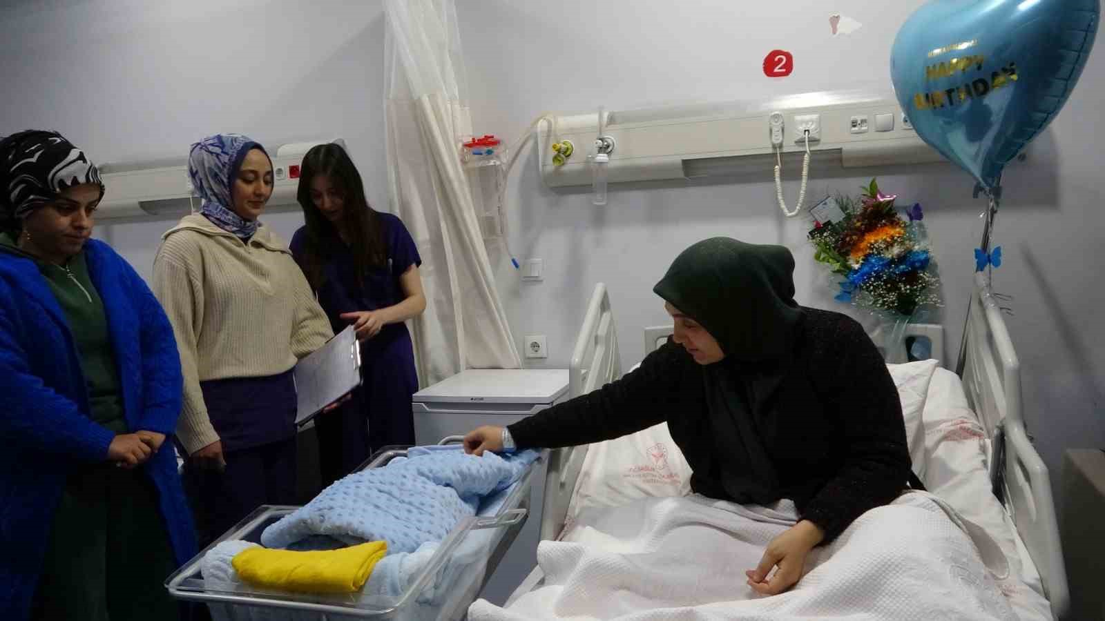 Malatya’da yeni yılın ilk bebeği dünyaya geldi
