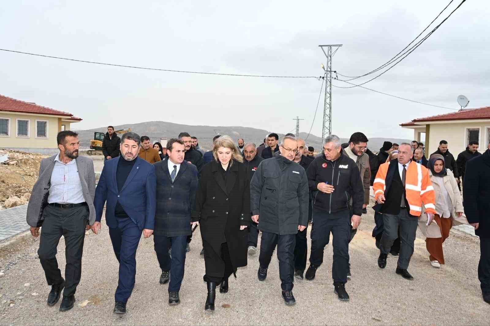 Malatya’nın yeniden inşa süreci yerinde incelendi
