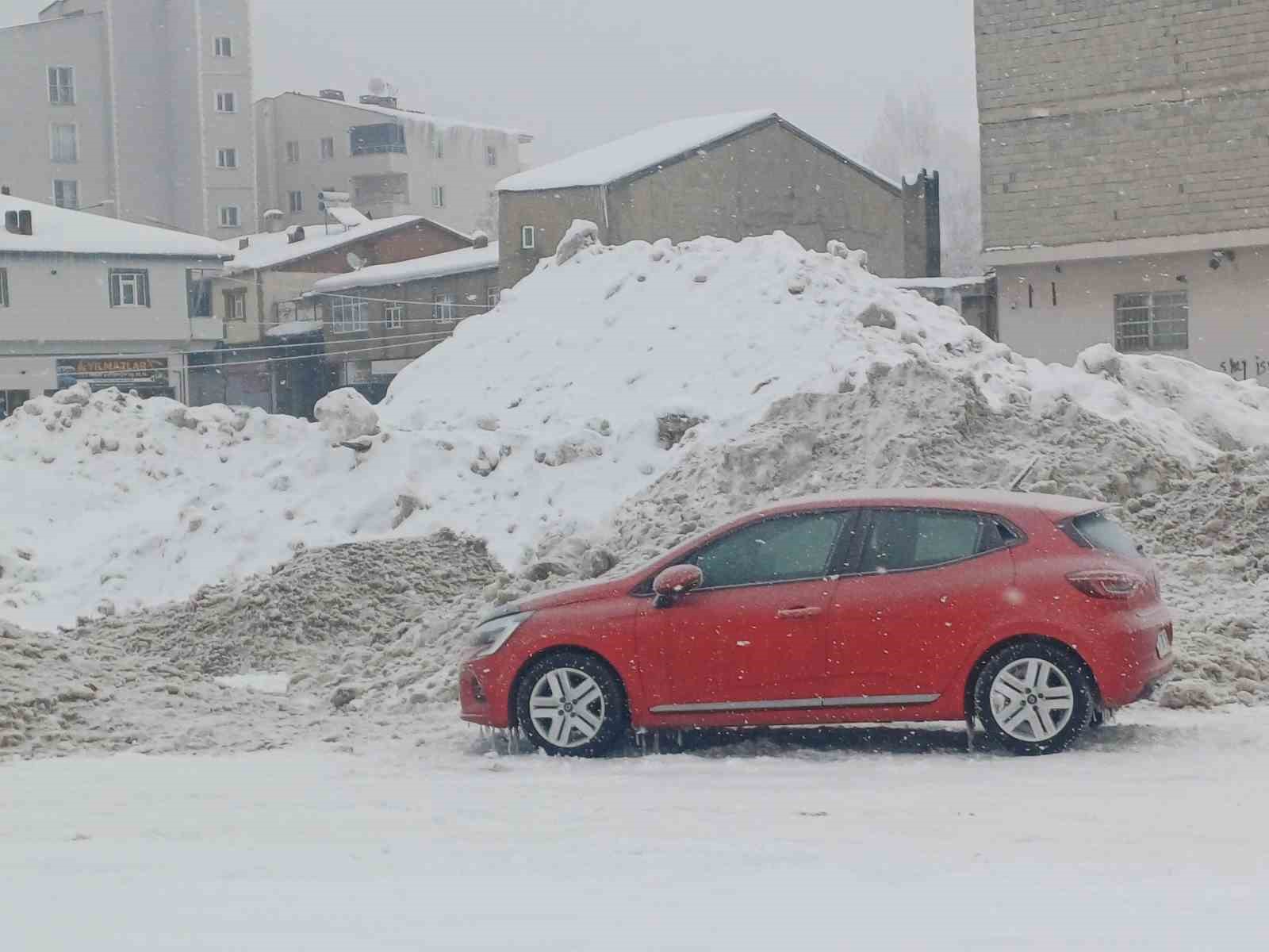 Malazgirt’te dondurucu soğuklar görsel şölene dönüştü
