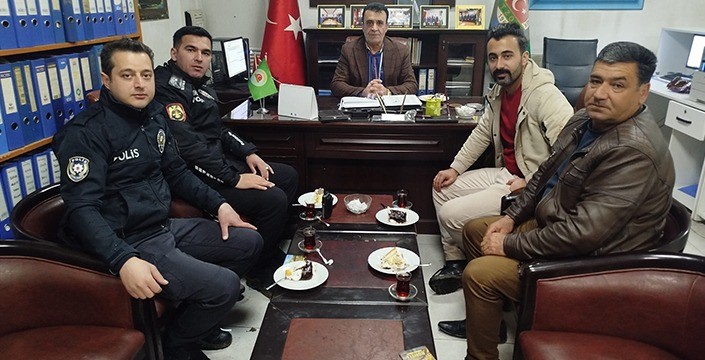 Malazgirt’te Polis Haftası’na sürpriz kutlama
