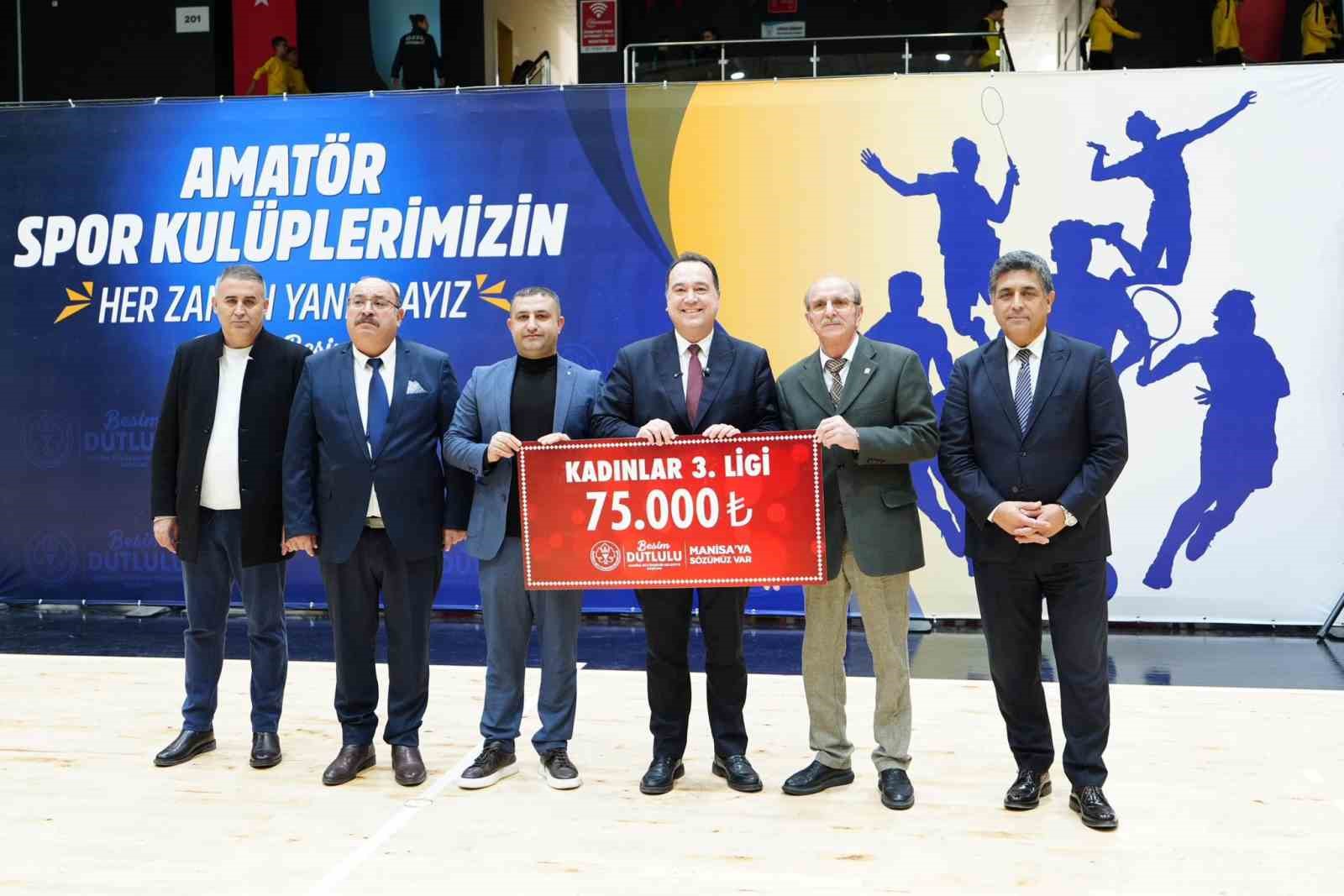 Manisa Büyükşehir Belediyesi’nden 123 kulübe 12.7 milyon TL destek
