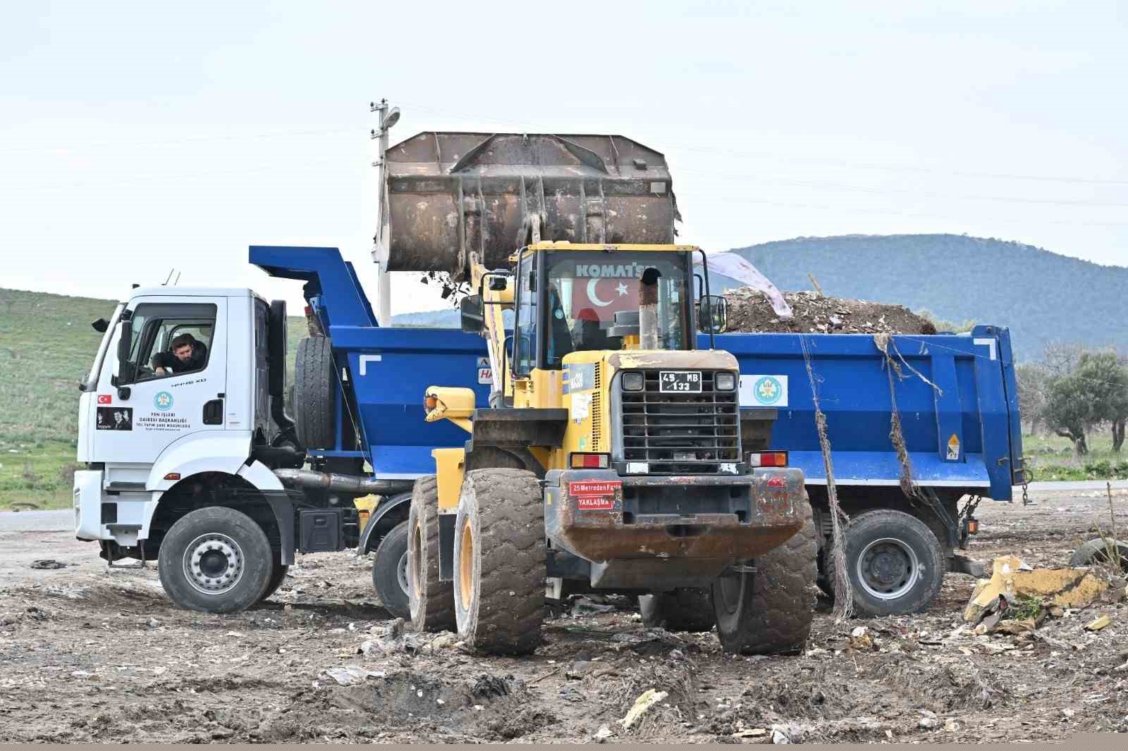 Manisa Büyükşehir’den kaçak atıklara sıfır tolerans
