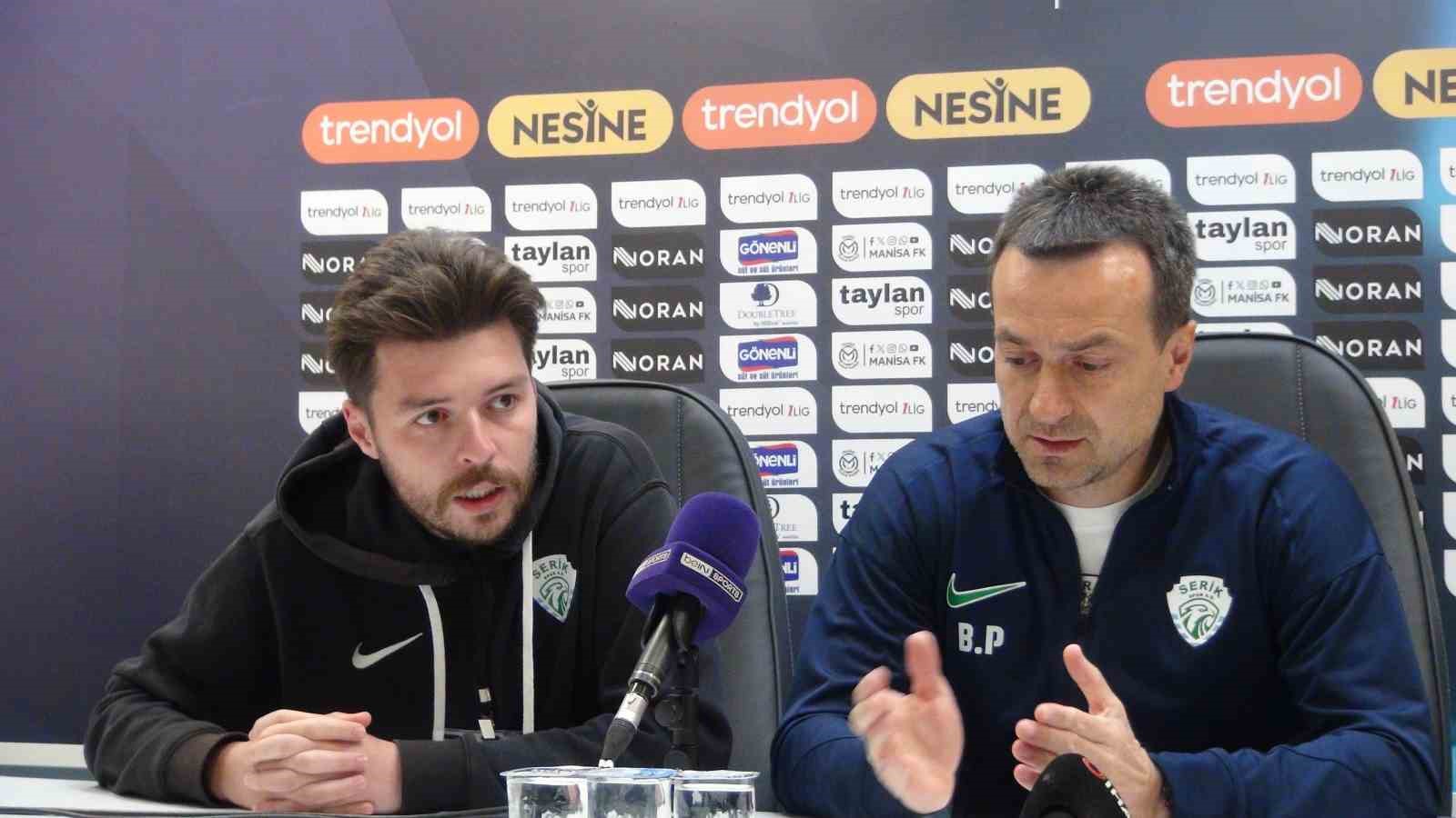 Manisa FK-Serik Spor maçının ardından
