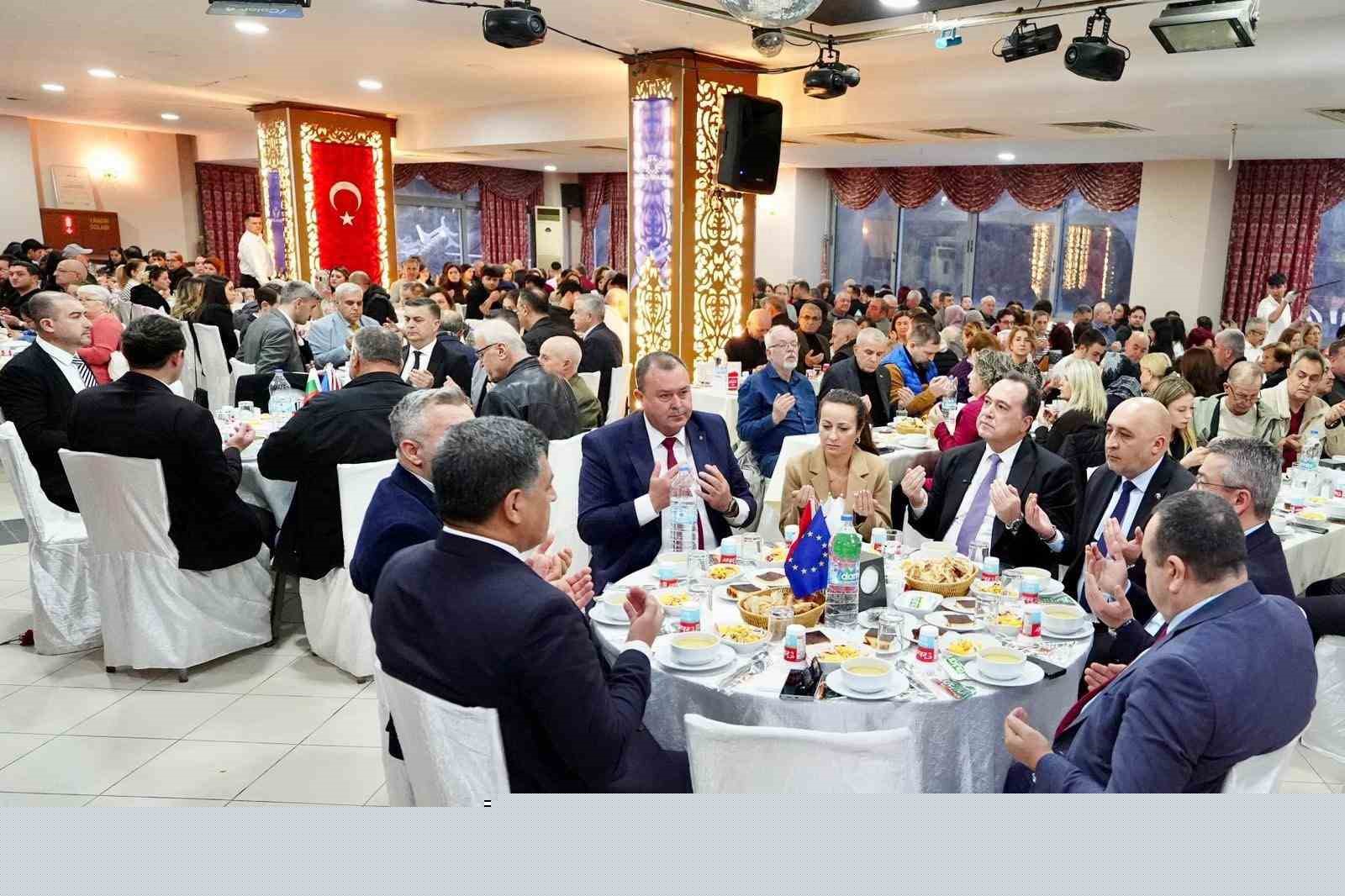 Manisa ile Balkan coğrafyası iftar sofrasında buluştu
