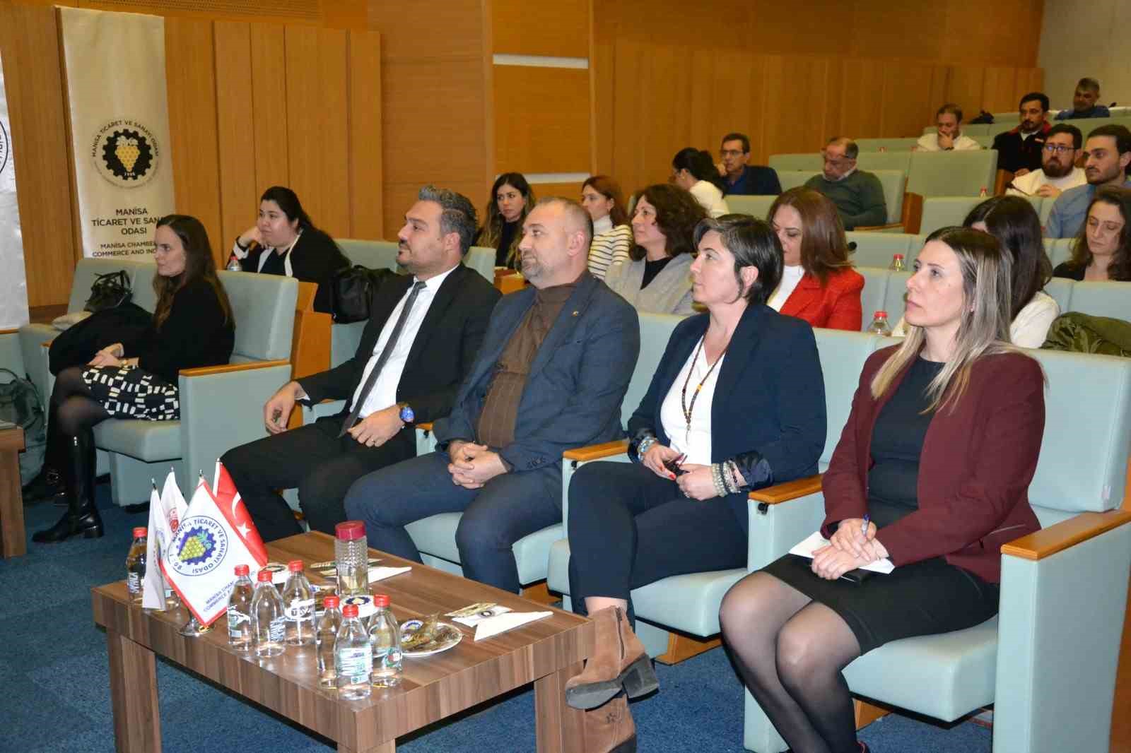 Manisa TSO’da yeşil dönüşümün finansmanı masaya yatırıldı
