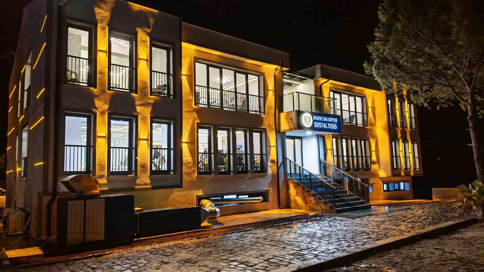 Manisa’da 15 yıllık atıl meteoroloji binası sosyal tesise dönüştürüldü
