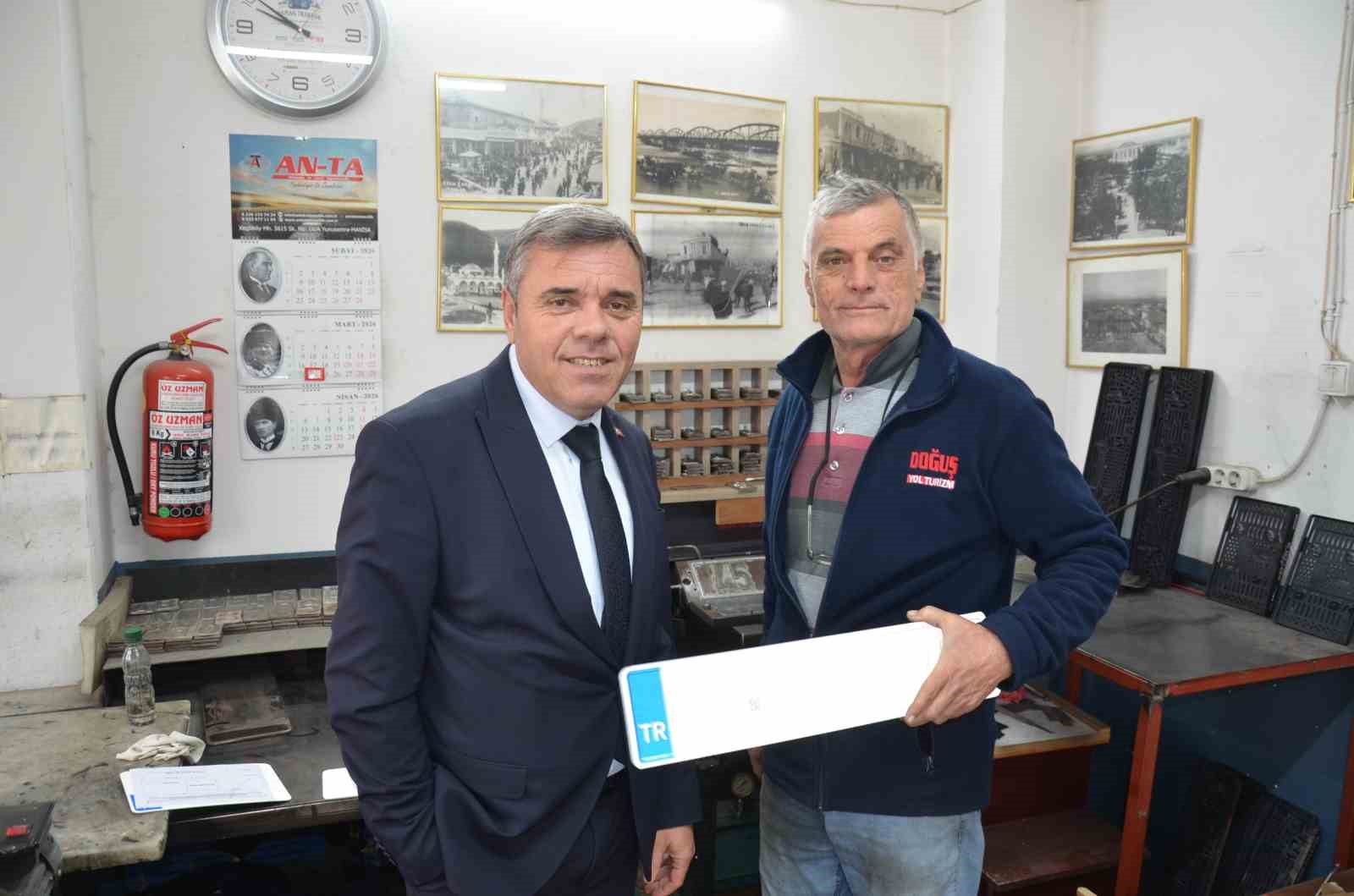 Manisa’da 22 günde 7 bin 500 plaka değişti
