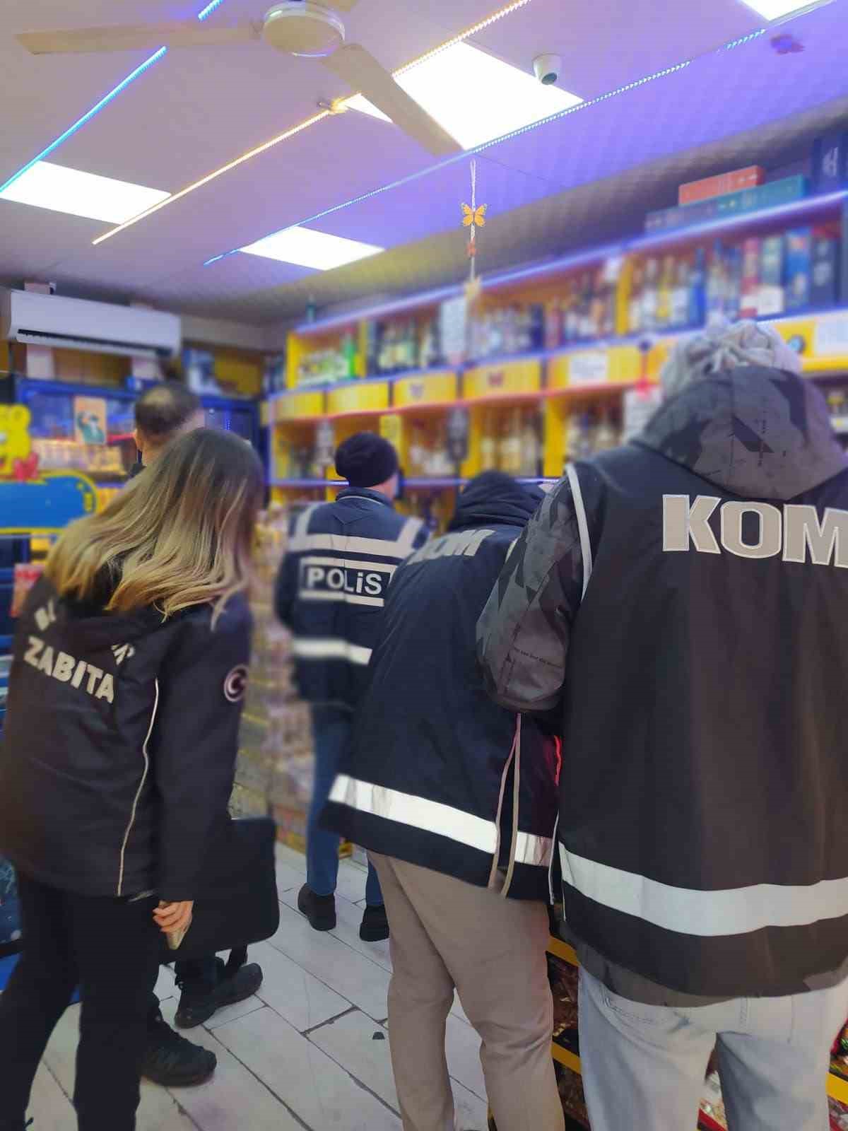 Manisa’da alkol satışı ve sunumuna sıkı denetim
