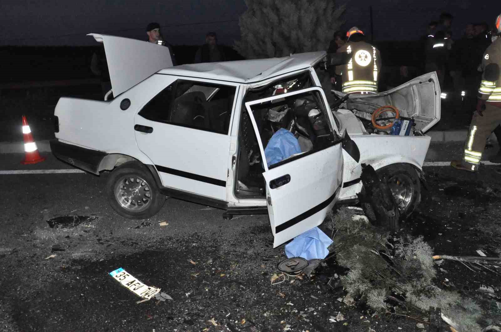 Manisa’da feci kaza: 2 ölü, 5 yaralı
