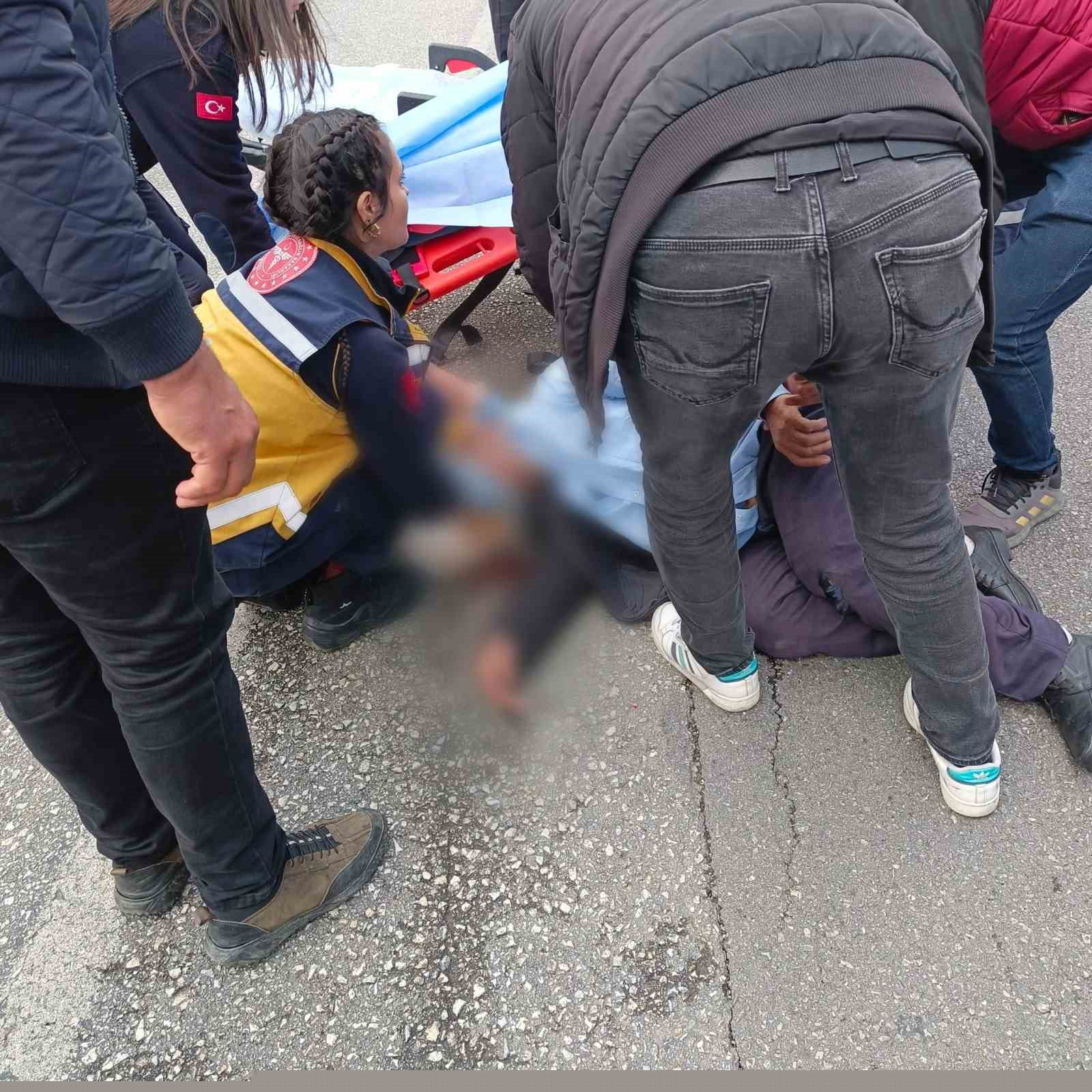 Manisa’da korku dolu anlar
