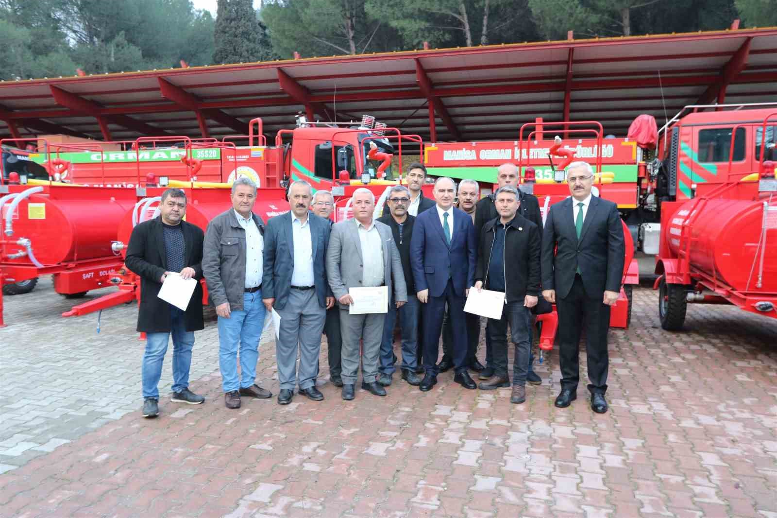 Manisa’da orman yangınlarına karşı tedbirler güçlendiriliyor
