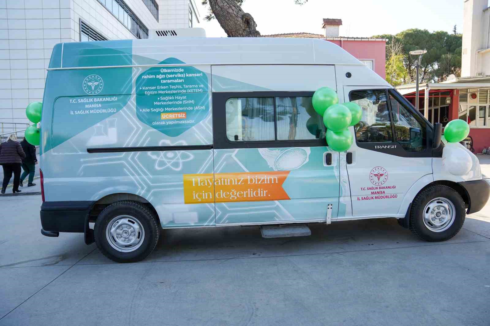 Manisa’da rahim ağzı kanseri tarama aracı hizmete girdi
