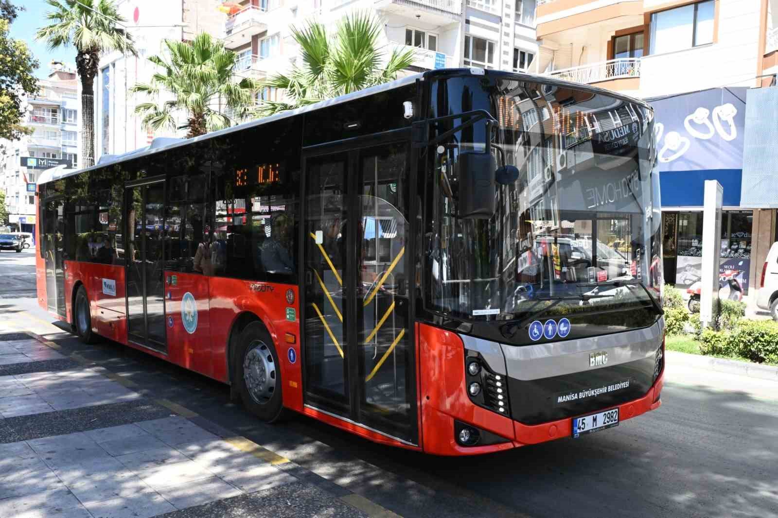 Manisa’da toplu taşımada ilk biniş ücretsiz
