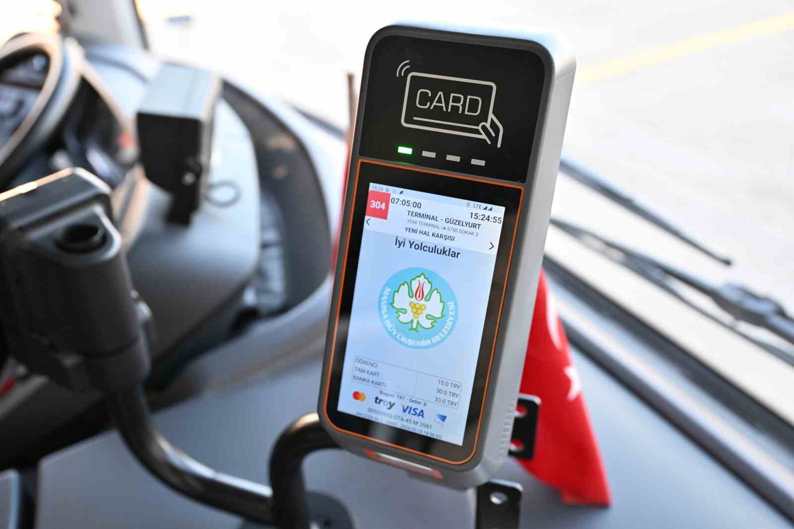 Manisa’da toplu ulaşımda indirim
