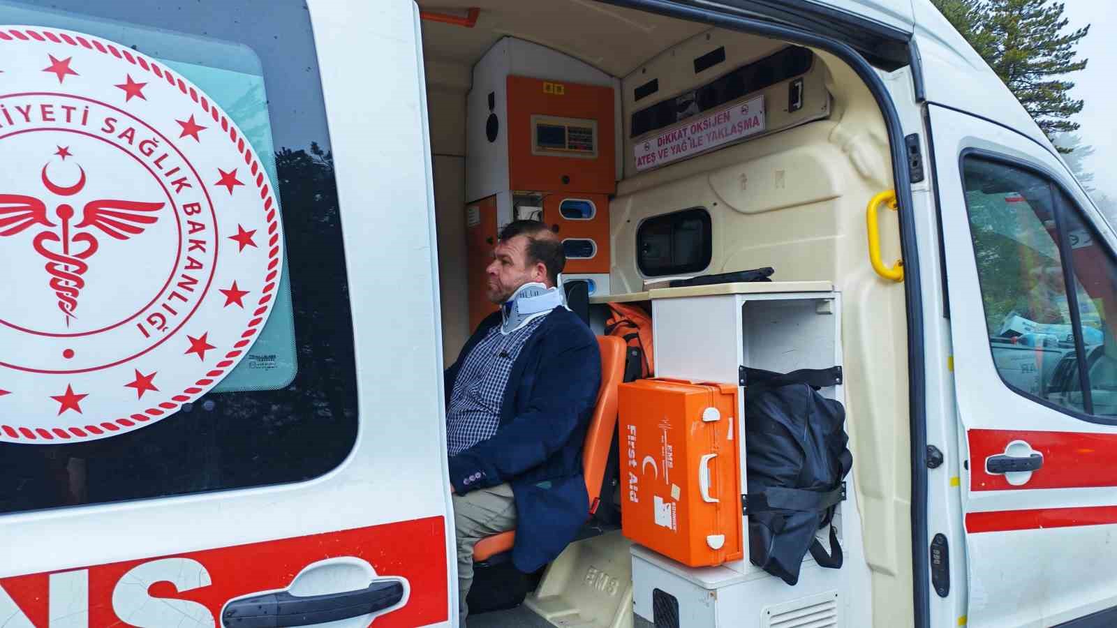 Manisa’da trafik kazası: 2 yaralı
