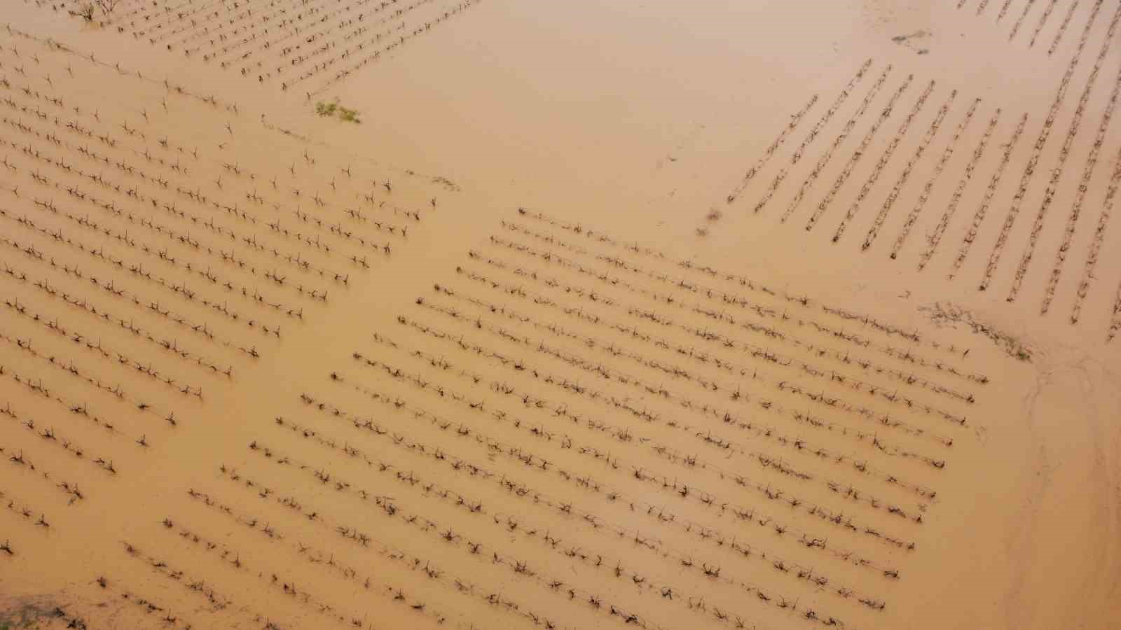 Manisa’nın Salihli ilçesi yağış felaketi yaşadı
