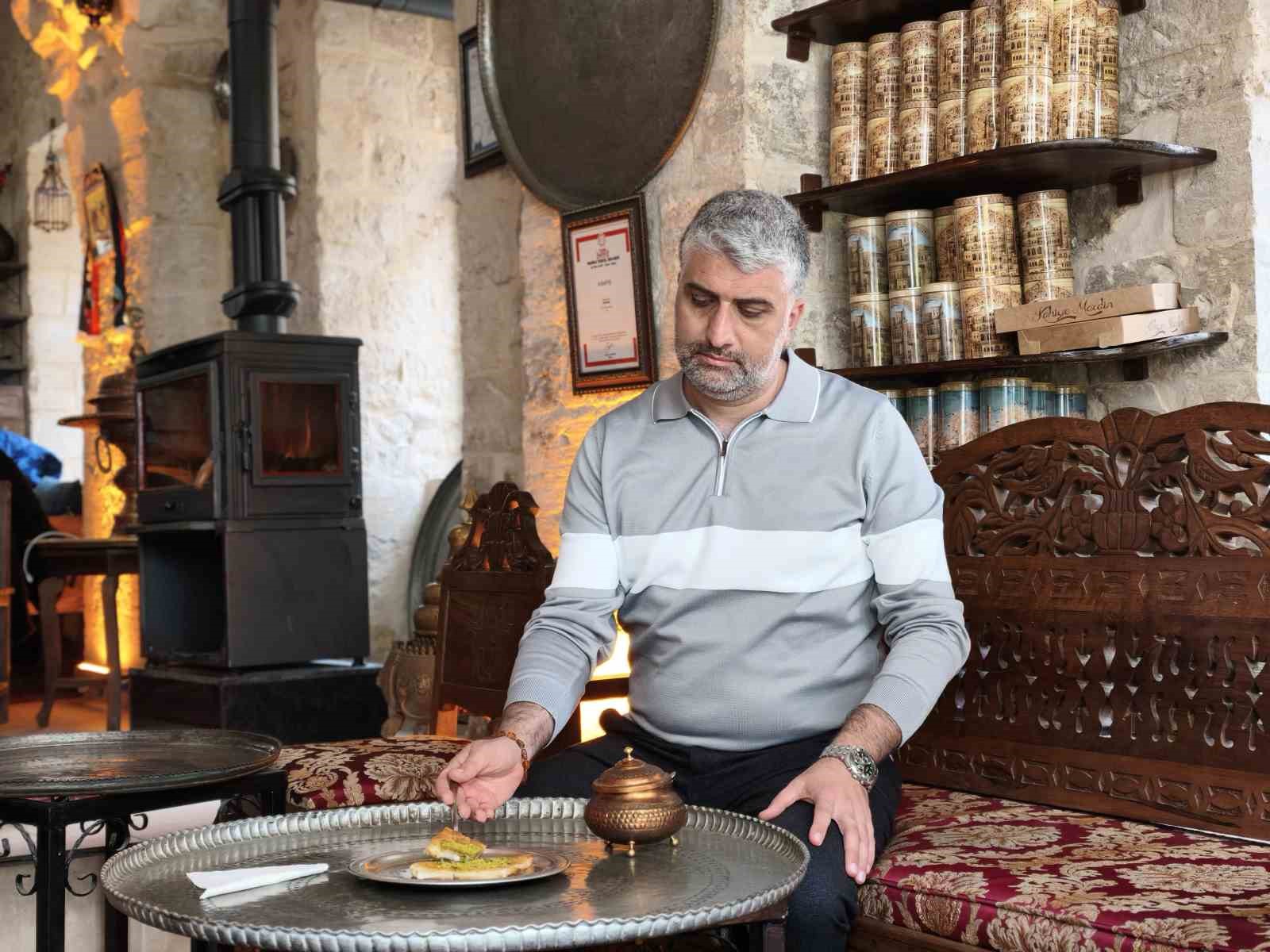 Mardin’de kahiye tatlısı geleneği Ramazan’da da yaşatılıyor
