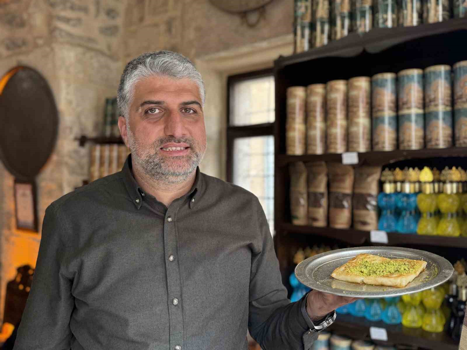 Mardin’de kahiye tatlısı geleneği Ramazan’da da yaşatılıyor
