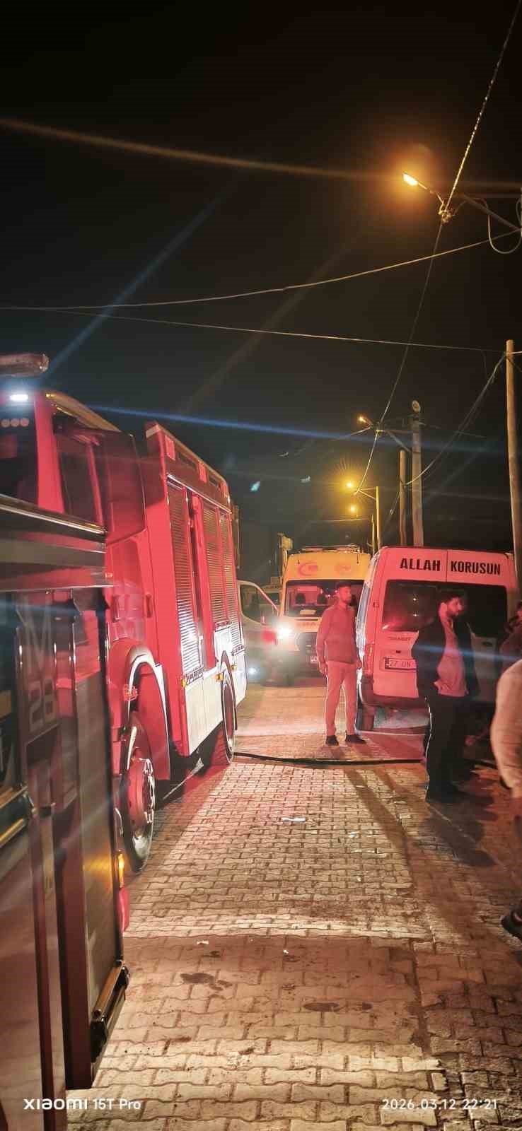 Mardin’de müstakil evde çıkan yangın söndürüldü
