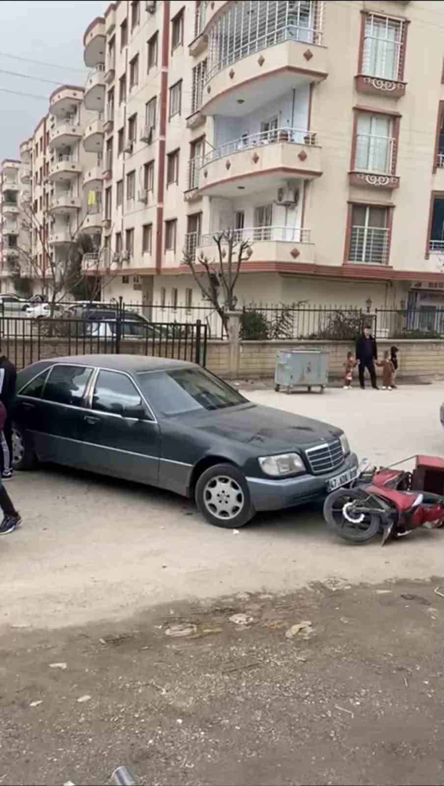 Mardin’de otomobil ile motosiklet çarpıştı: 1 yaralı
