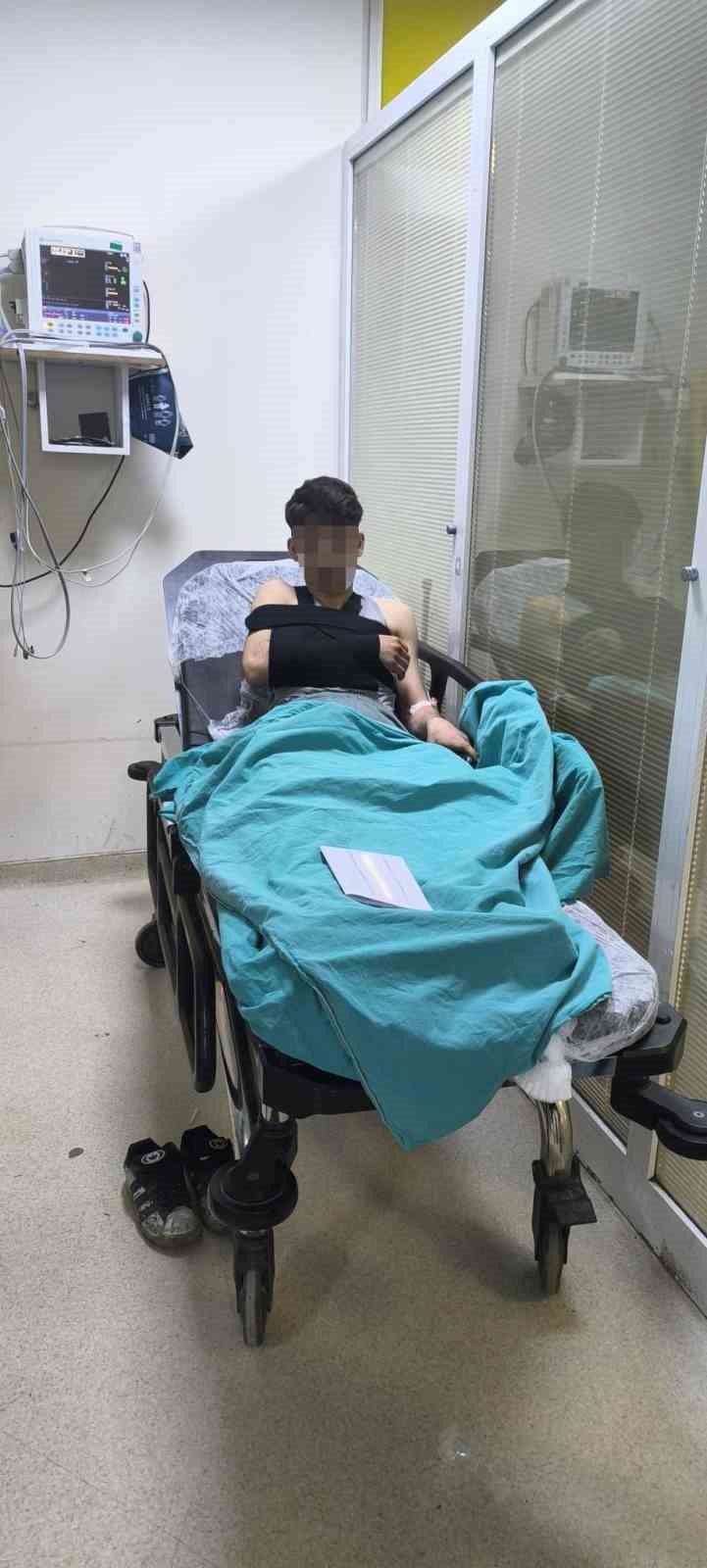 Mardin’de otomobil ile motosiklet çarpıştı: 1 yaralı
