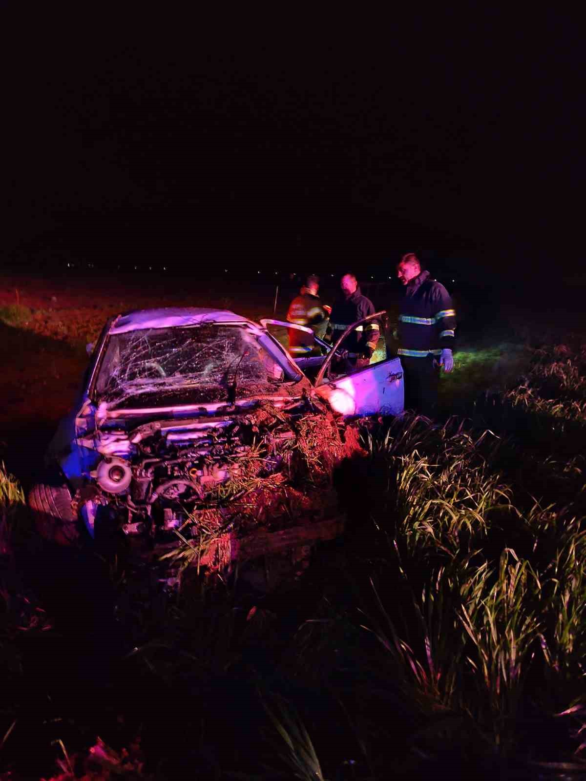 Mardin’de otomobil şarampole yuvarlandı: 1 ölü, 3 yaralı
