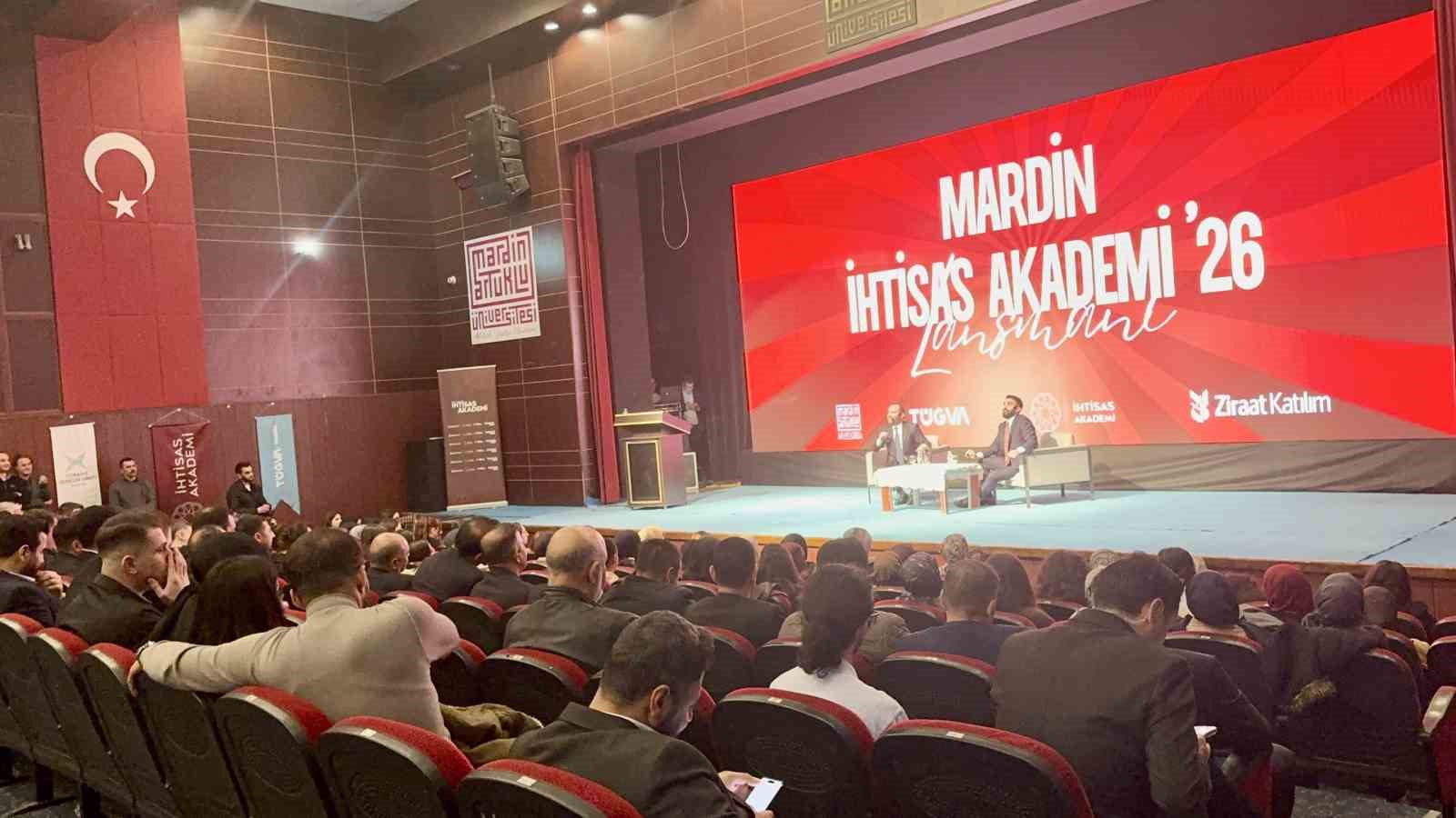 Mardin’de TÜGVA "İhtisas Akademi Lansman Programı"
