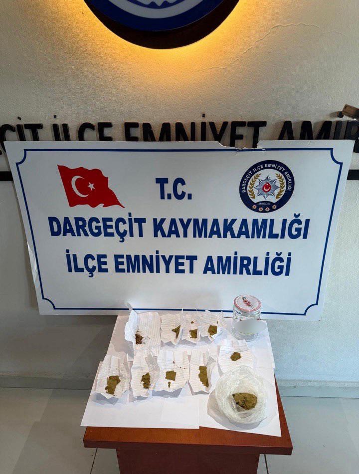 Mardin’deki uyuşturucu operasyonlarında 1 şüpheli yakalandı
