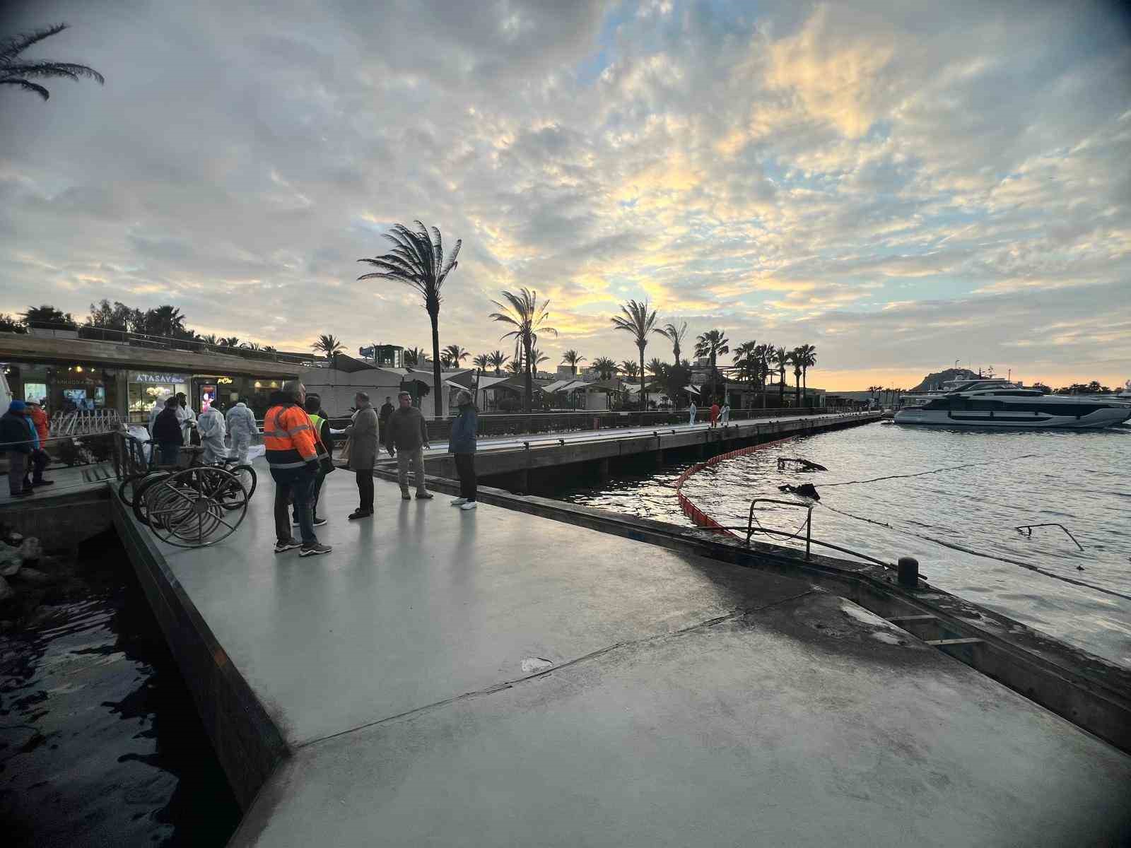Marinada temizlik çalışmaları başladı
