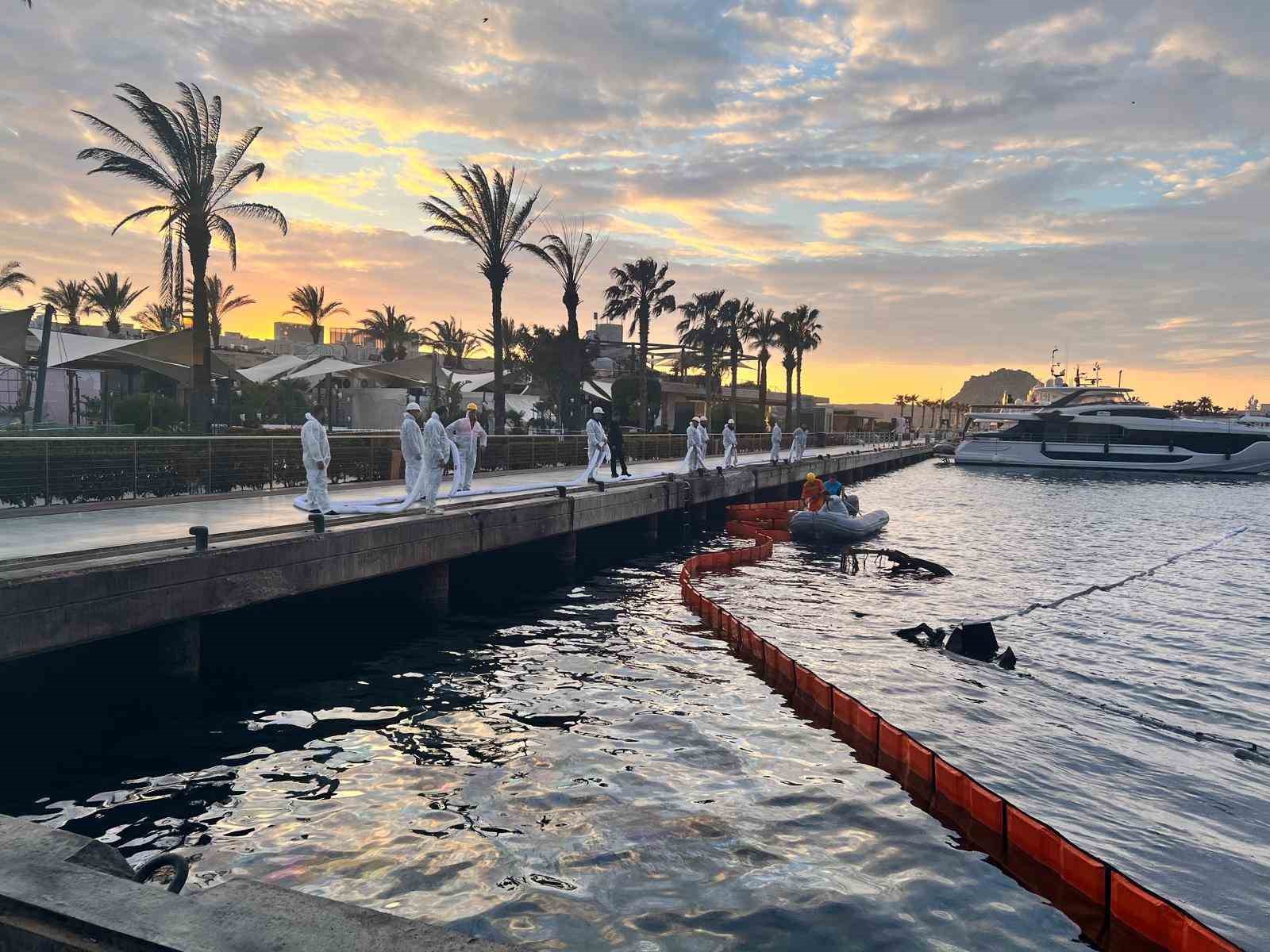 Marinada temizlik çalışmaları başladı
