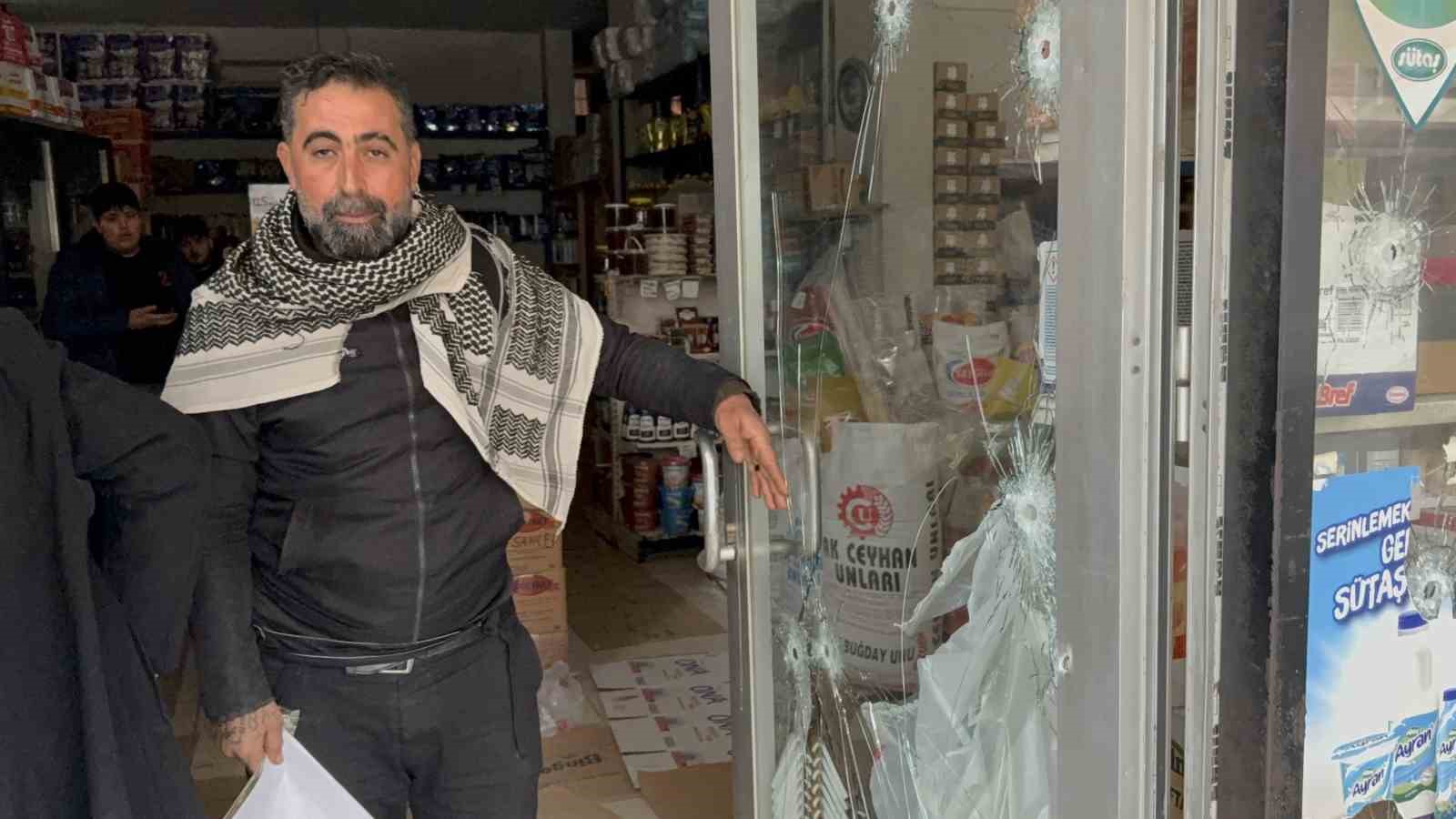 Marketten 2 milyon lira haraç isteyip silahlı saldırı düzenlediler iddiası
