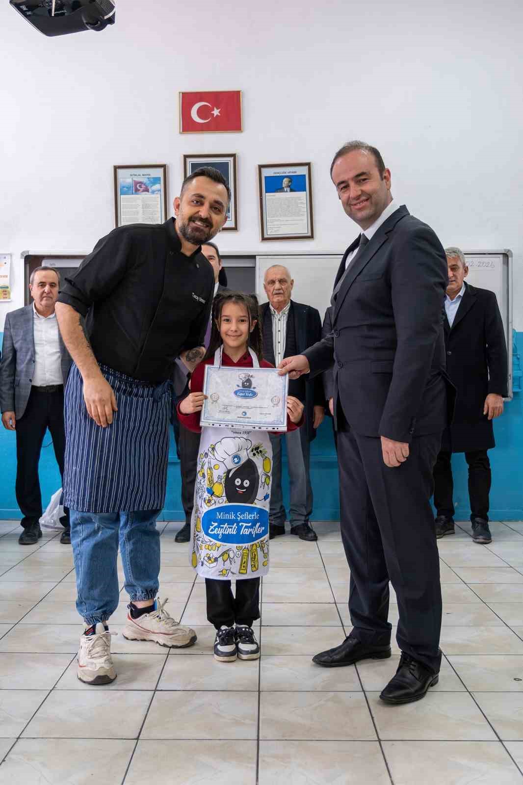 Marmarabirlik minik şeflerle sağlıklı nesiller yetiştiriyor

