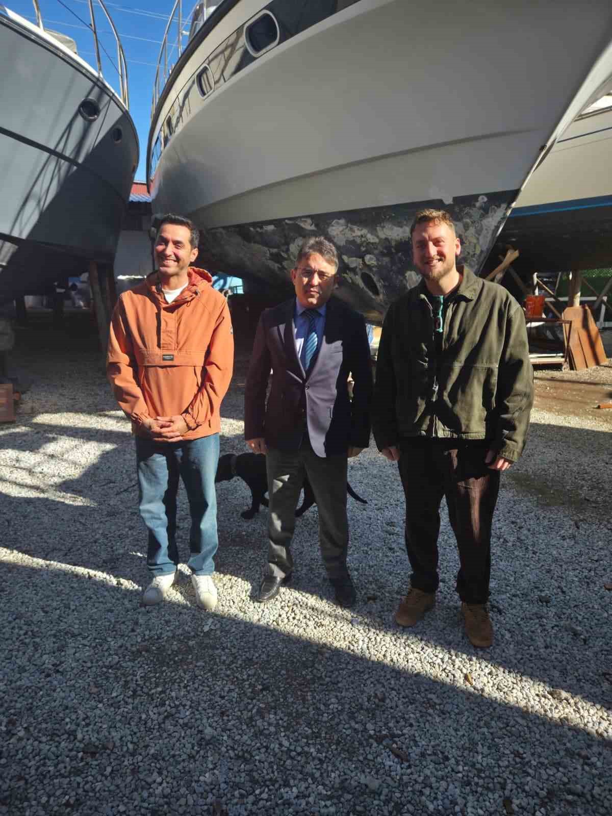 Marmaris Bozburun Tersane bölgesinde yatırım alanlarına yerinde inceleme
