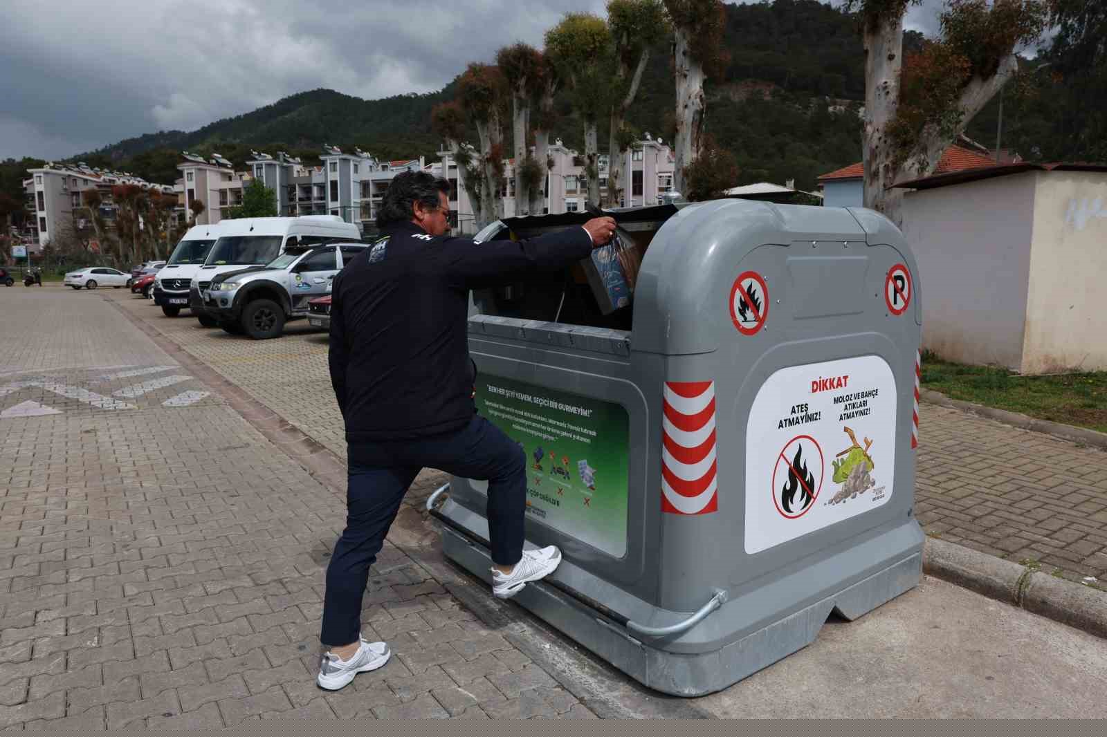 Marmaris’te akıllı konteyner dönemi başladı
Marmaris’te akıllı konteyner dönemi başladı