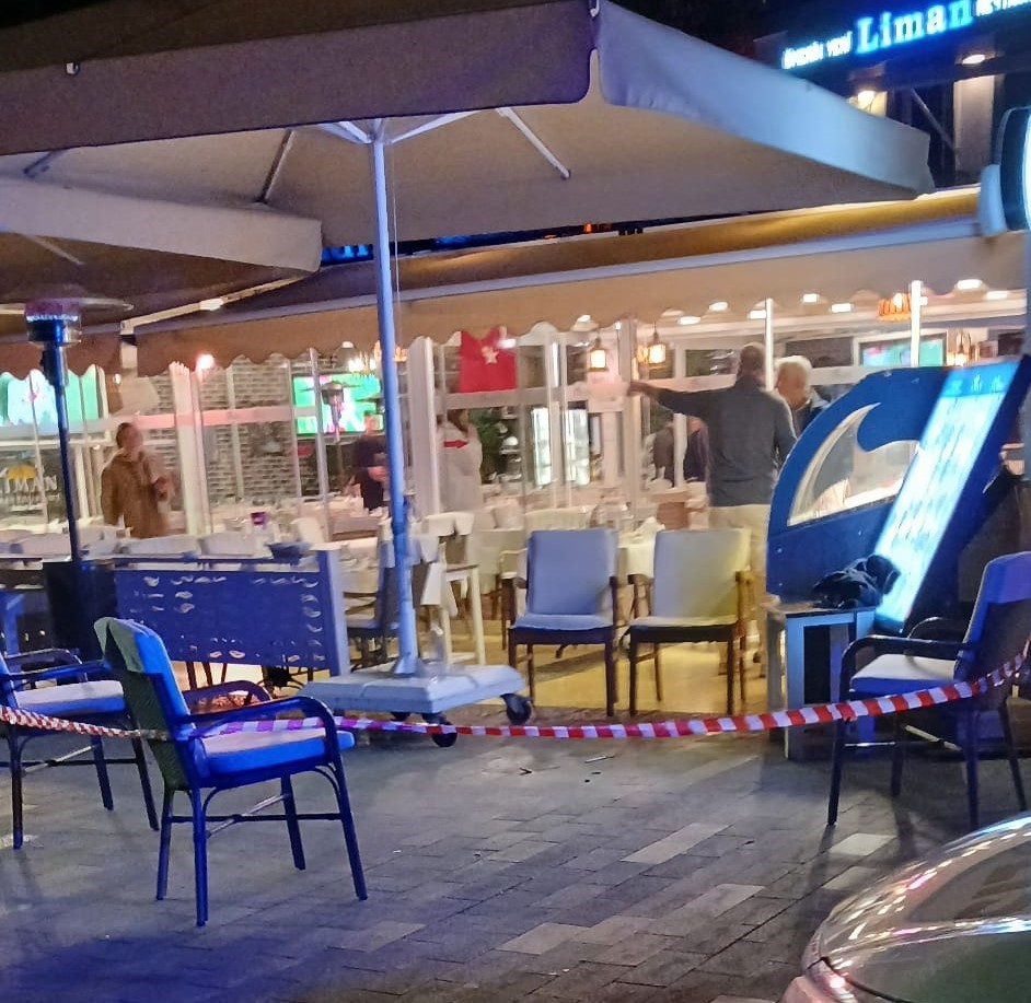 Marmaris’te restorana silahlı saldırı: 1 yaralı
