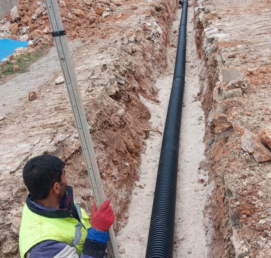 MARSU, bir mahallede daha atık su sorununu çözüme kavuşturdu
