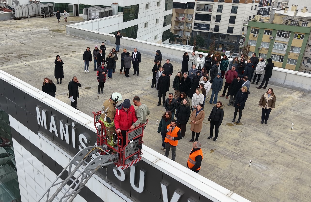 MASKİ’de yangın tatbikatı
