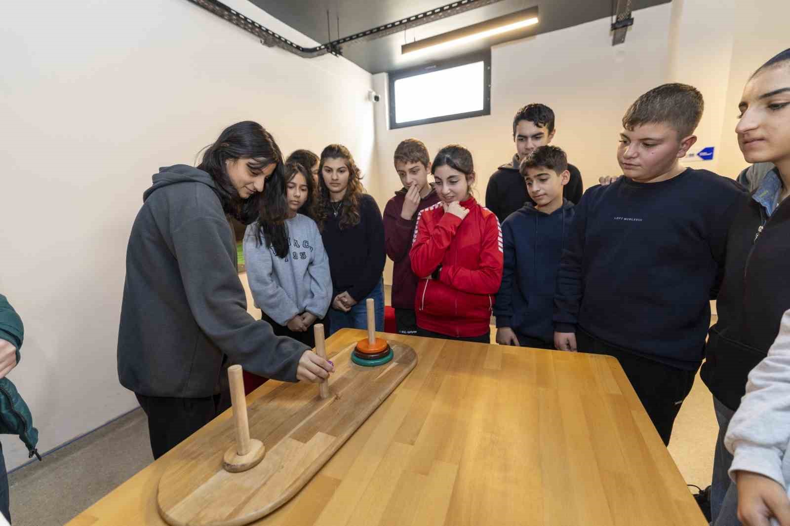 Matematik evi bir yılda binlerce öğrenciyi ağırladı
