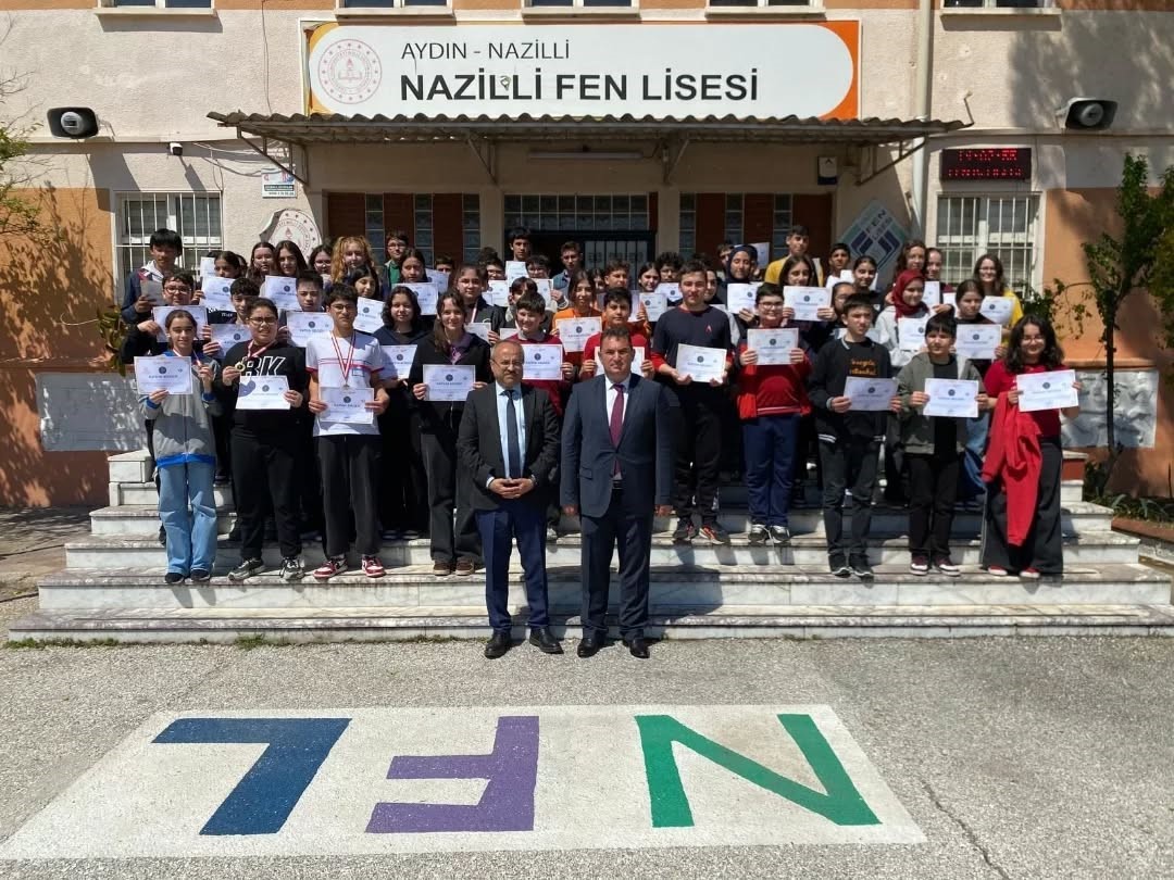 Matematik Olimpiyatları’nda dereceye girenler ödüllendirildi
