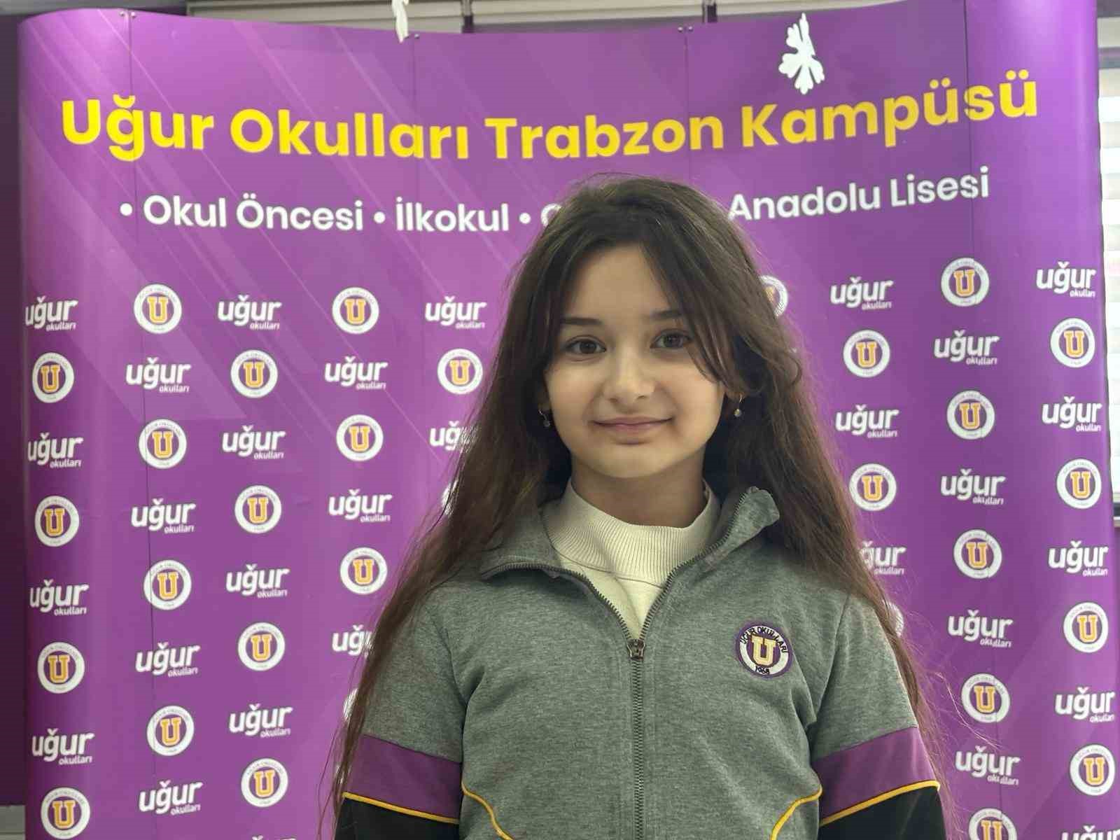 Matematikte dünya birincisi olan Trabzonlu Lina’nın hayali Nobel ödülü
