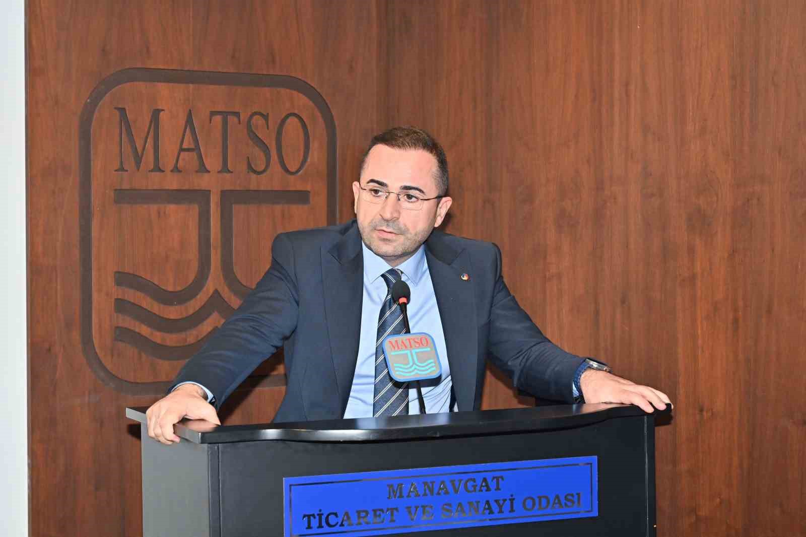 MATSO Başkanı Güngör: "Manavgat’ın ekonomik potansiyelini daha ileri taşıyacağız"
MATSO Başkanı Güngör: "Manavgat’ın ekonomik potansiyelini daha ileri taşıyacağız"