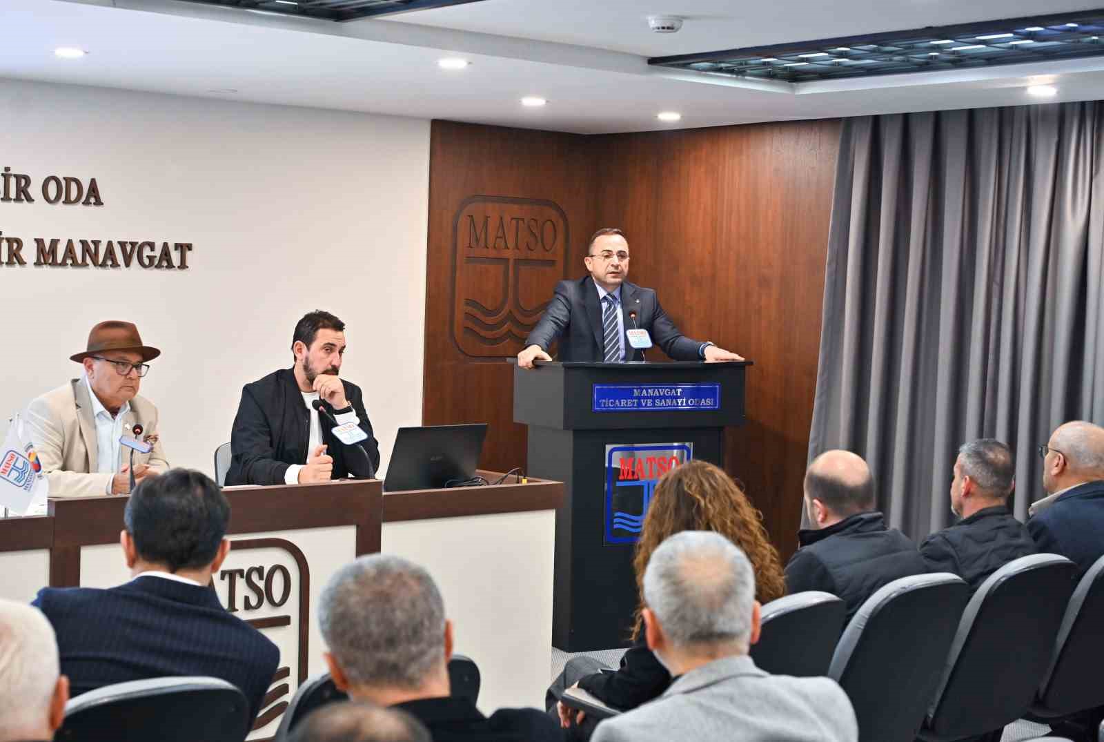 MATSO Başkanı Güngör: "Manavgat’ın ekonomik potansiyelini daha ileri taşıyacağız"
MATSO Başkanı Güngör: "Manavgat’ın ekonomik potansiyelini daha ileri taşıyacağız"